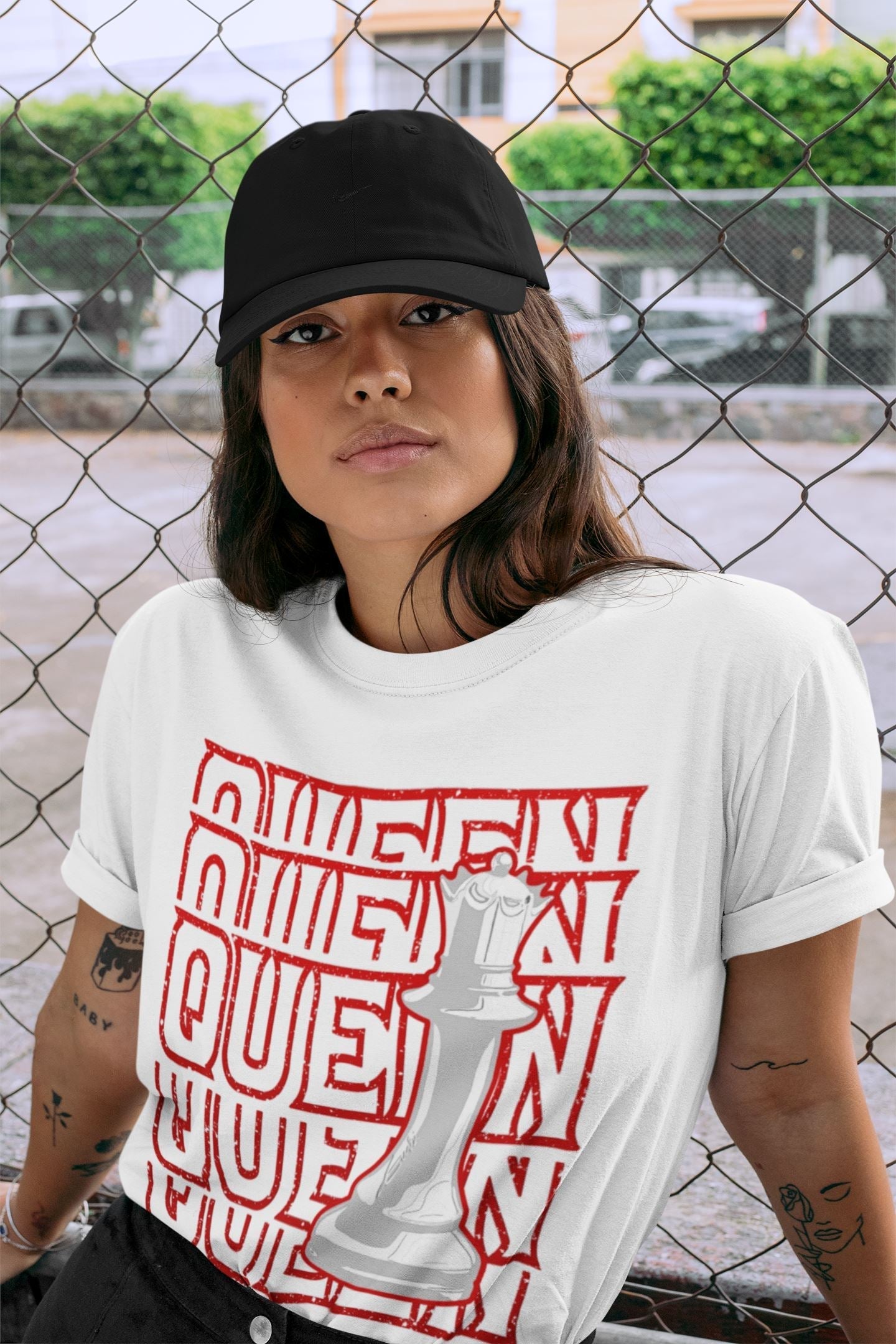 Queen Unisex Tops - Air Jordan 6 Red Velvet Cookies