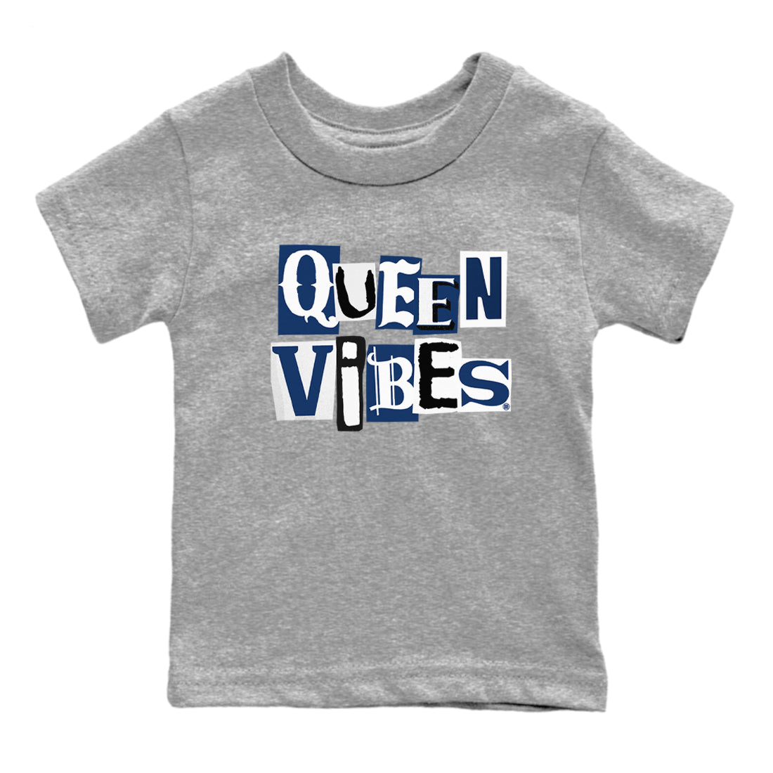 Queen Vibes snkmatch Tees Kids - Air Jordan 1 Midnight Navy