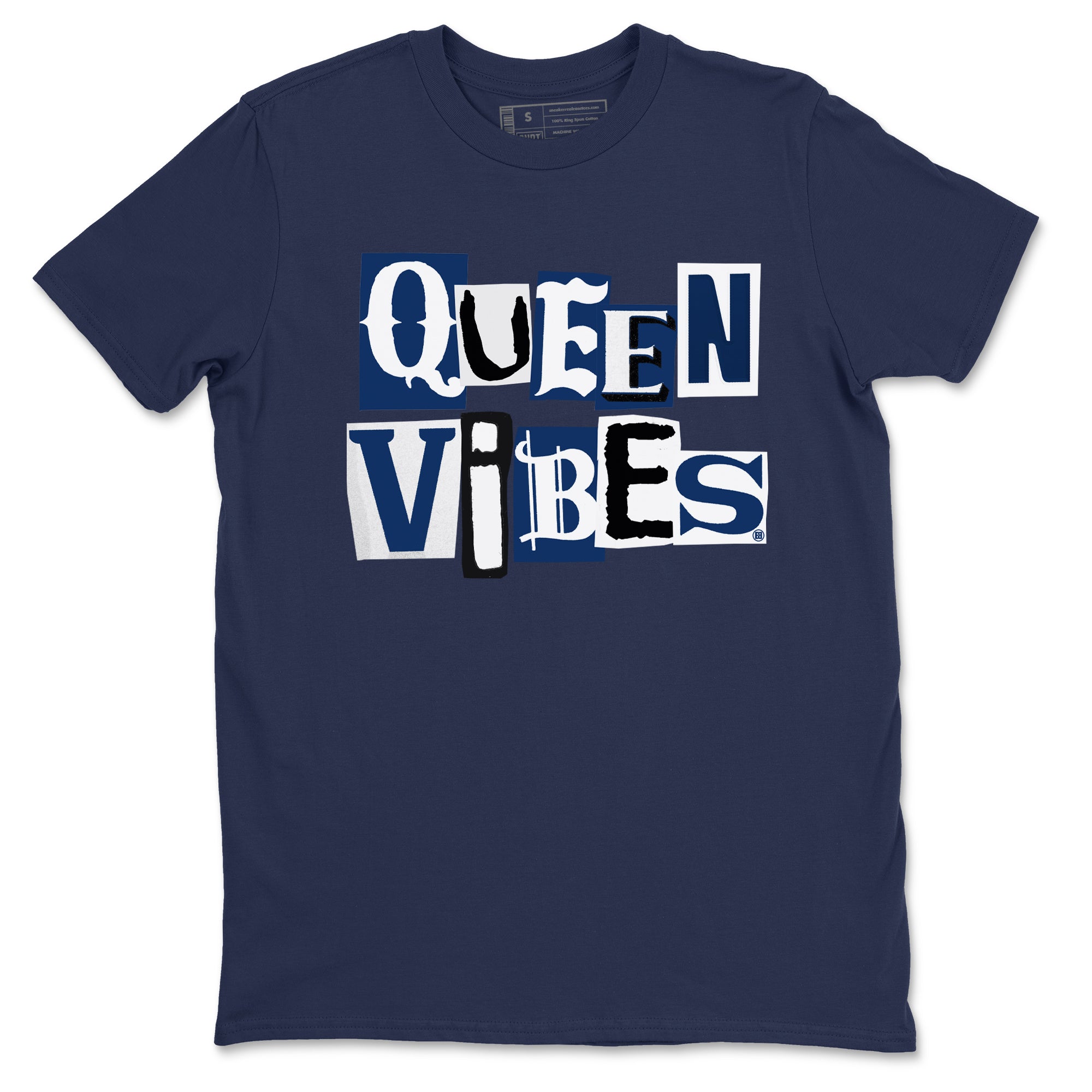Queen Vibes snkmatch Tees - Air Jordan 1 Midnight Navy