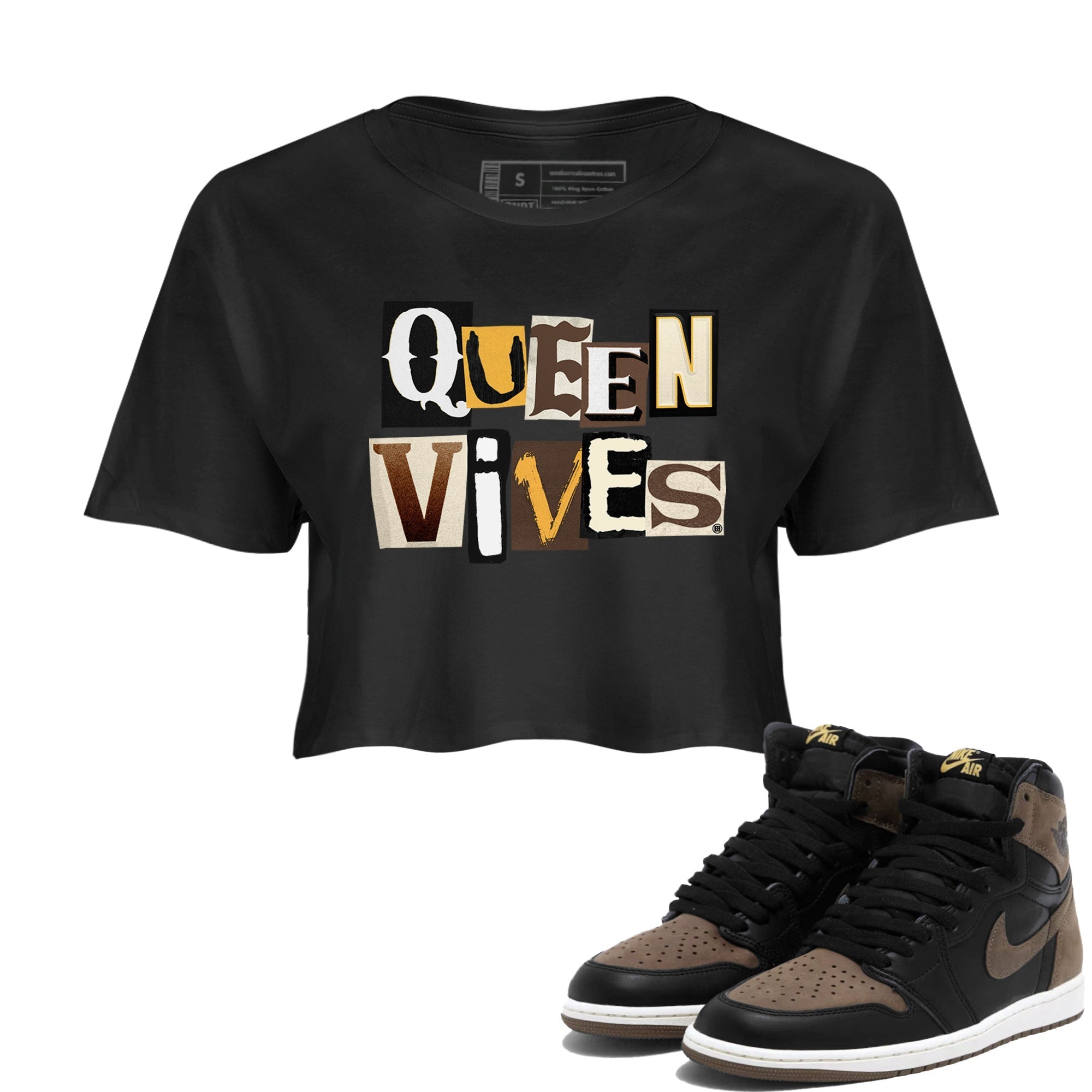 Queen Vibes snkmatch Women's Top - Air Jordan 1 Palomino