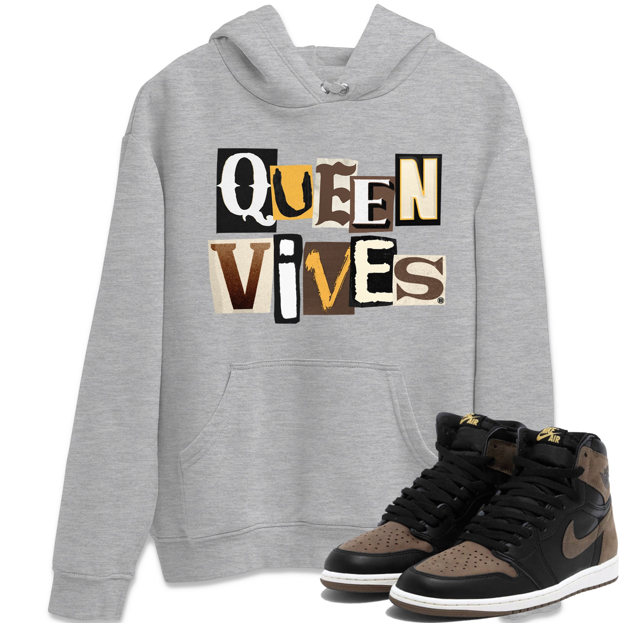 Queen Vibes snkmatch Tee - Air Jordan 1 Palomino