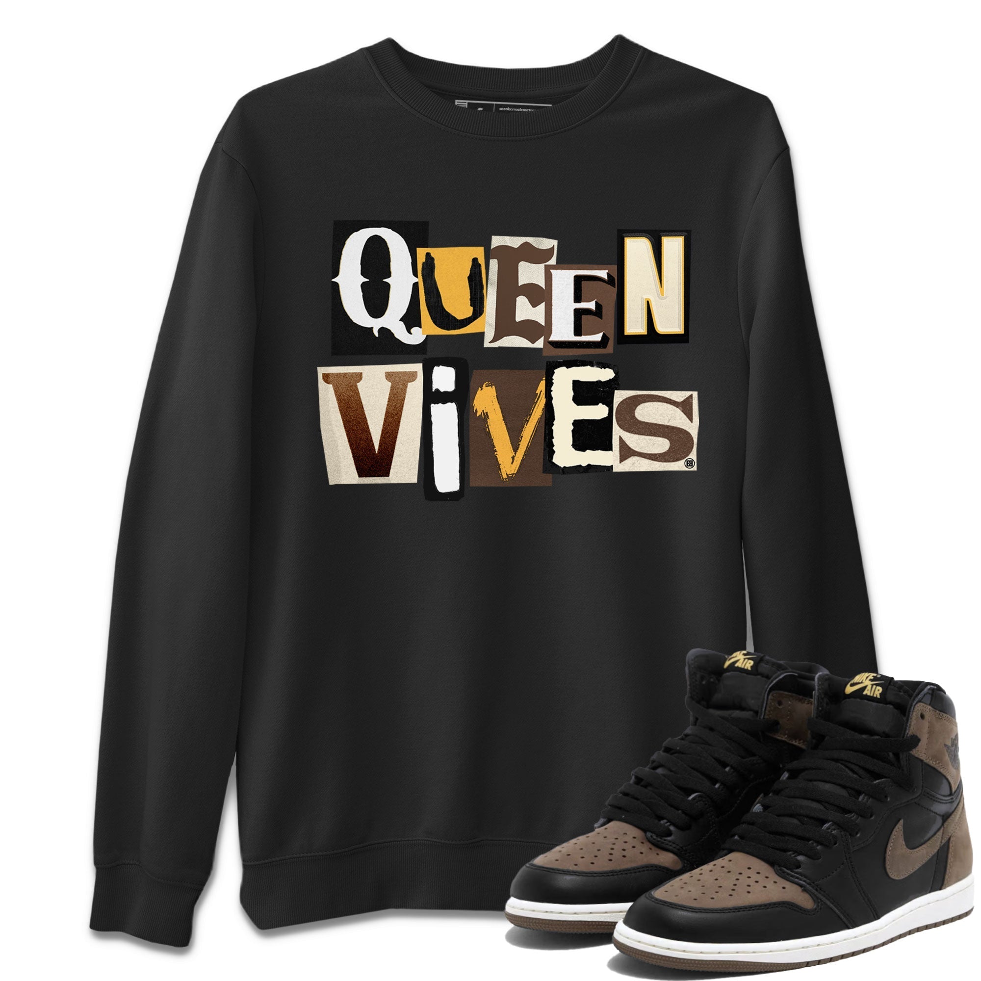 Queen Vibes snkmatch Tee - Air Jordan 1 Palomino