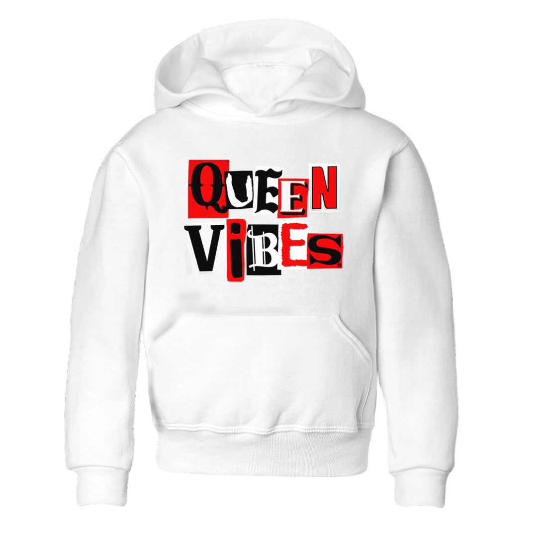 Queen Vibes snkmatch Tees Kids - Air Jordan 11 Bred Velvet