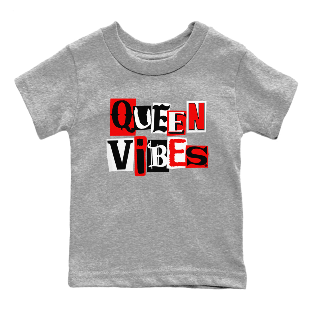 Queen Vibes snkmatch Tees Kids - Air Jordan 11 Bred Velvet