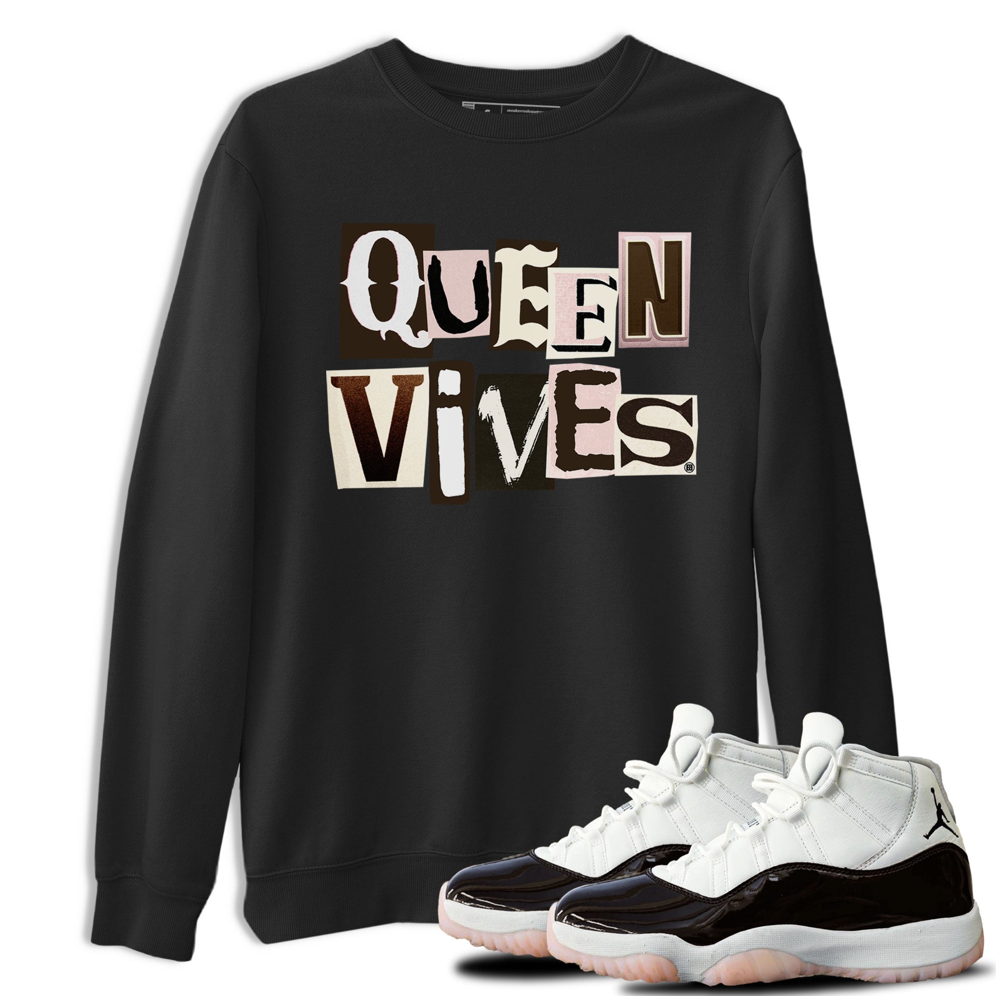 Queen Vibes snkmatch Tee - Air Jordan 11 Neapolitan