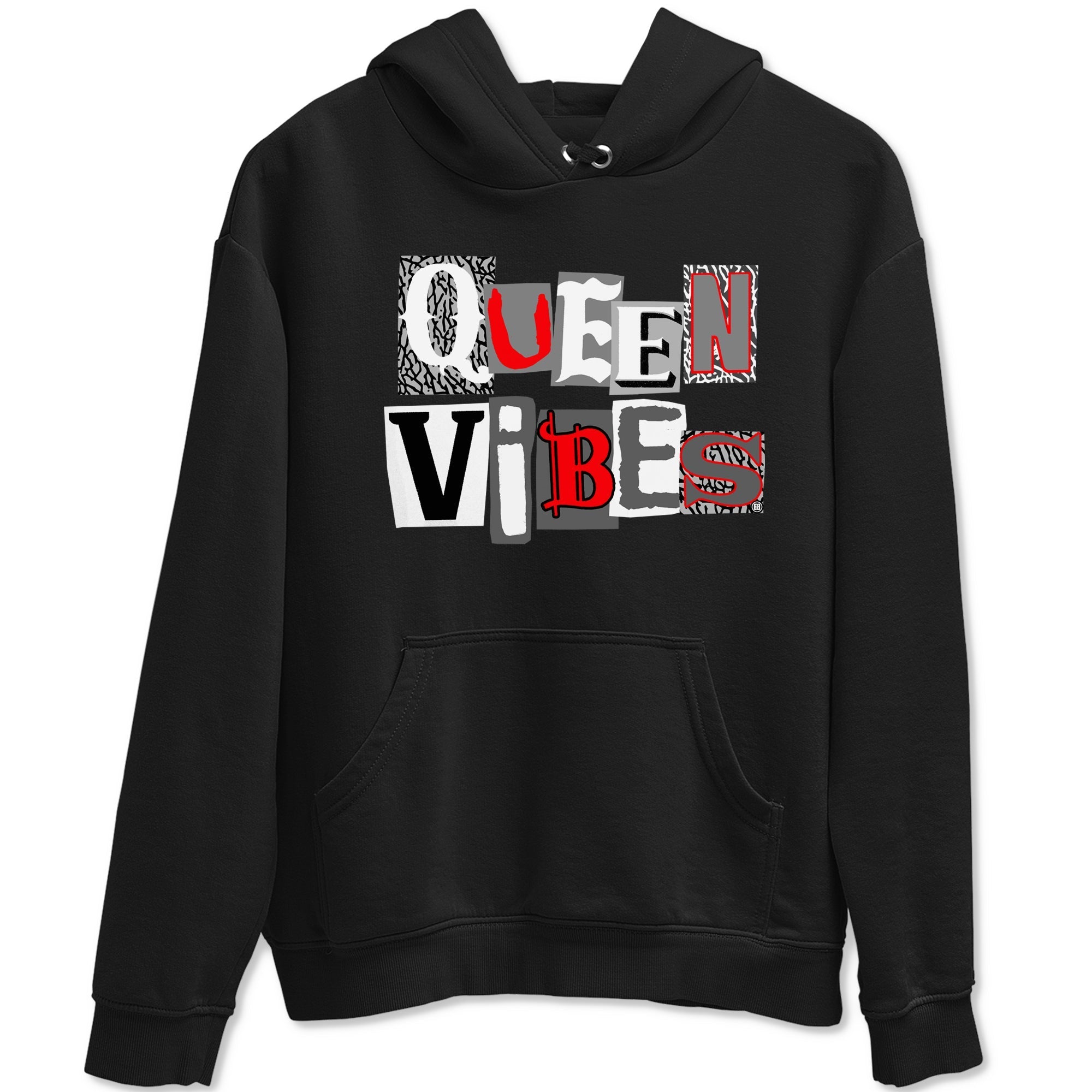Queen Vibes snkmatch Tees - Air Jordan 3 Cement Grey