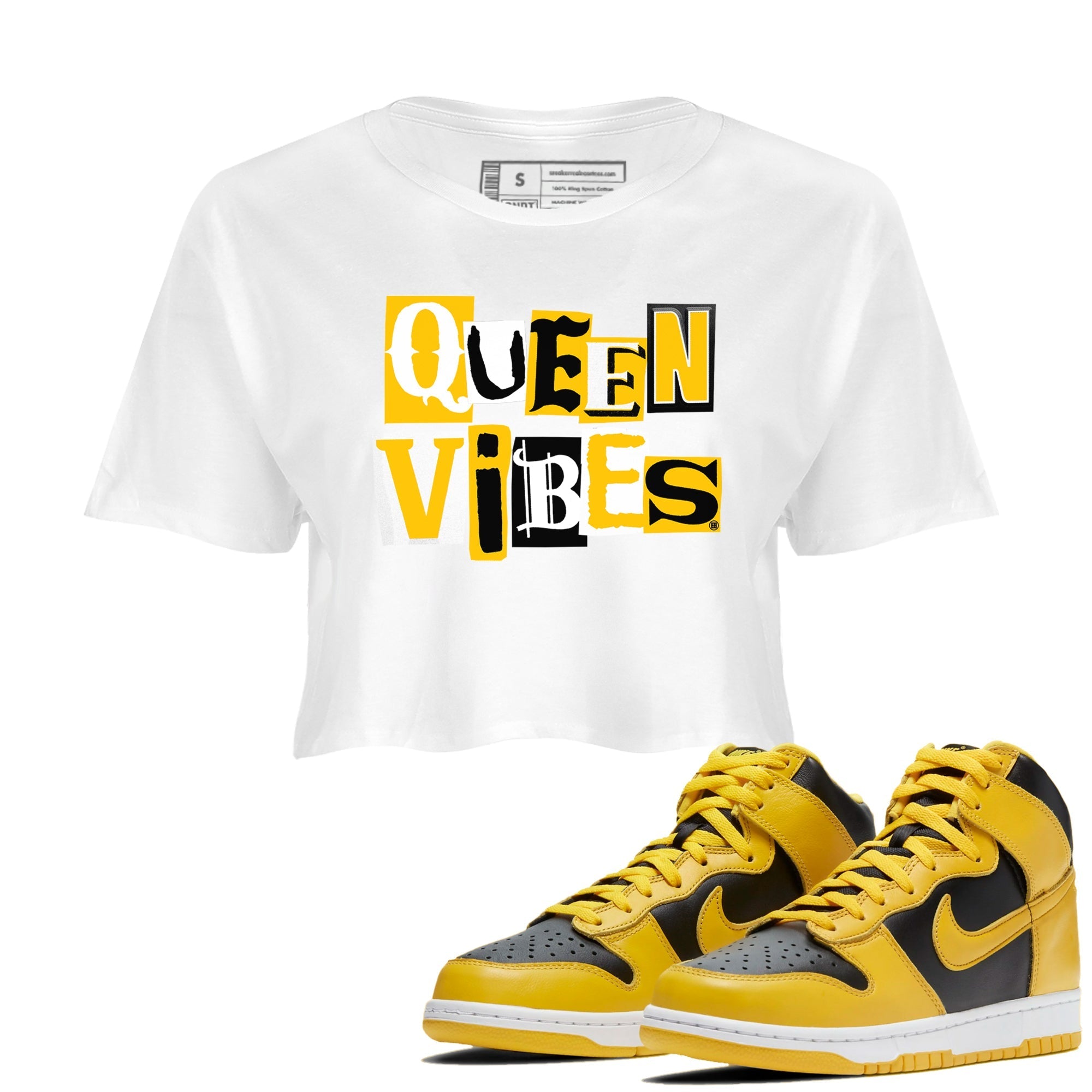 Queen Vibes snkmatch Women's Top - Dunk High Pollen