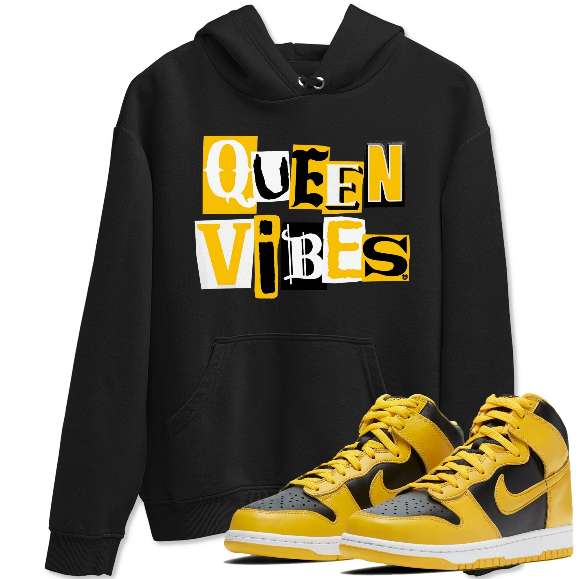Queen Vibes snkmatch Tees - Dunk High Pollen