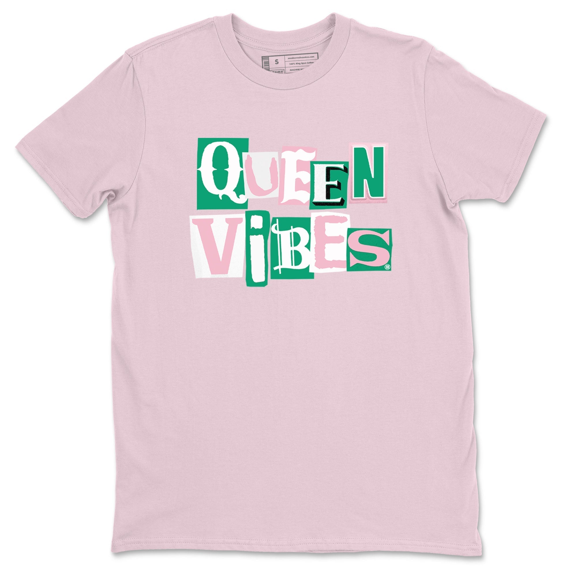 Queen Vibes snkmatch Tees - Dunk Medium Soft Pink Malachite