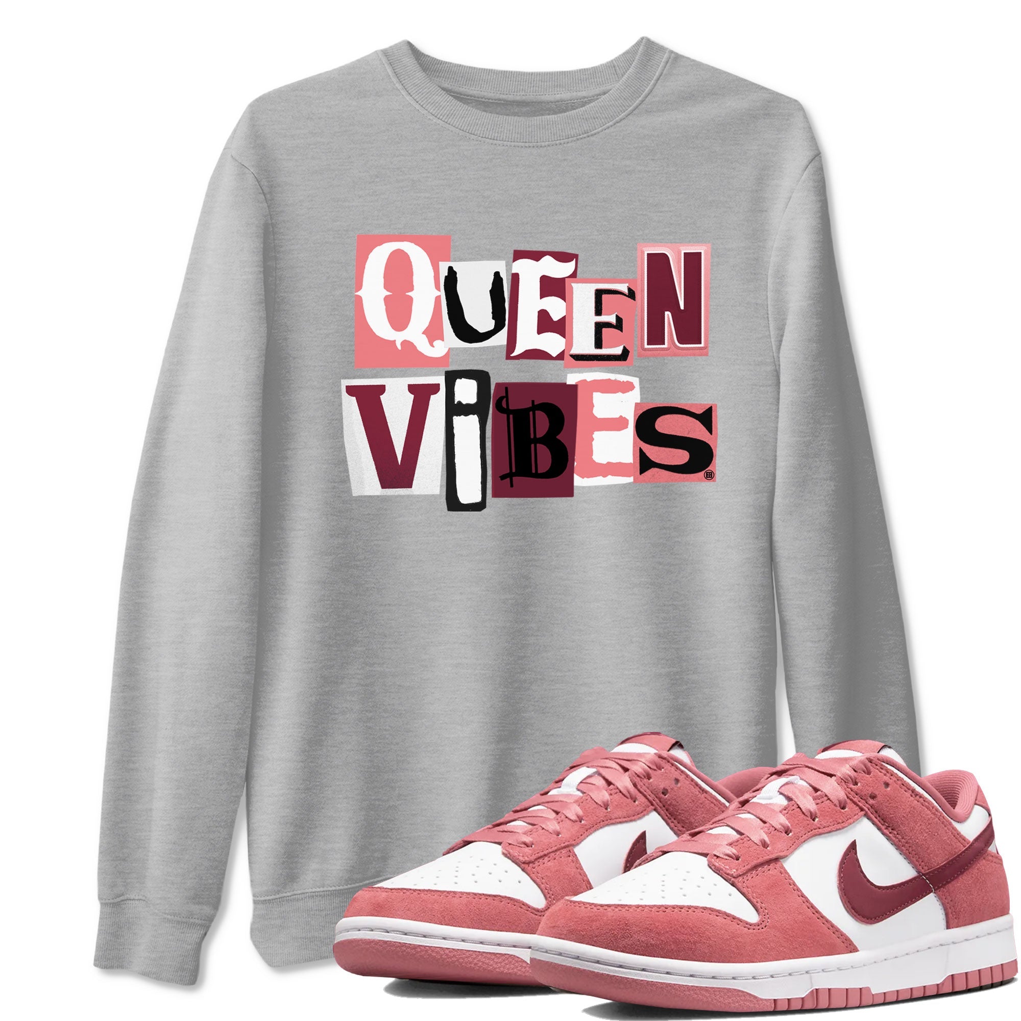 Queen Vibes snkmatch Tees - Dunk Valentines Day 2024