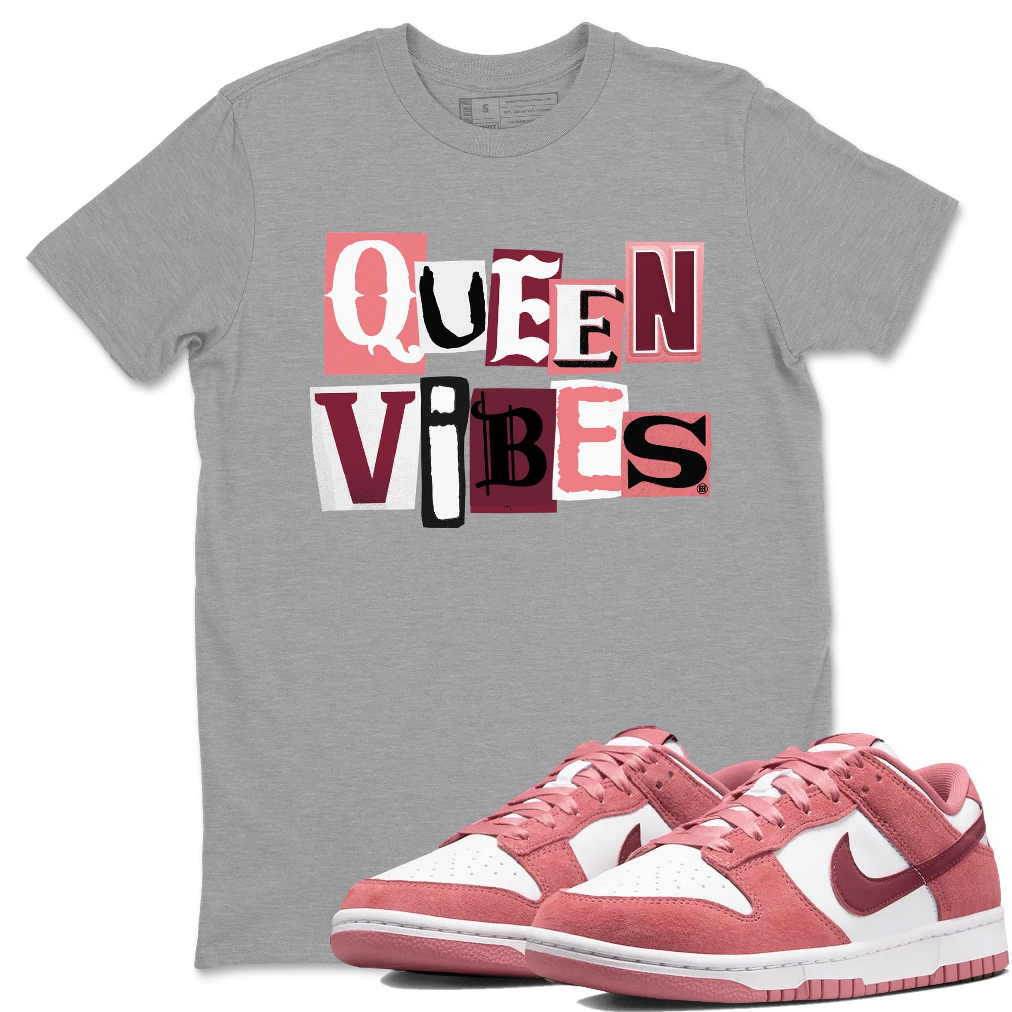 Queen Vibes snkmatch Tees - Dunk Valentines Day 2024