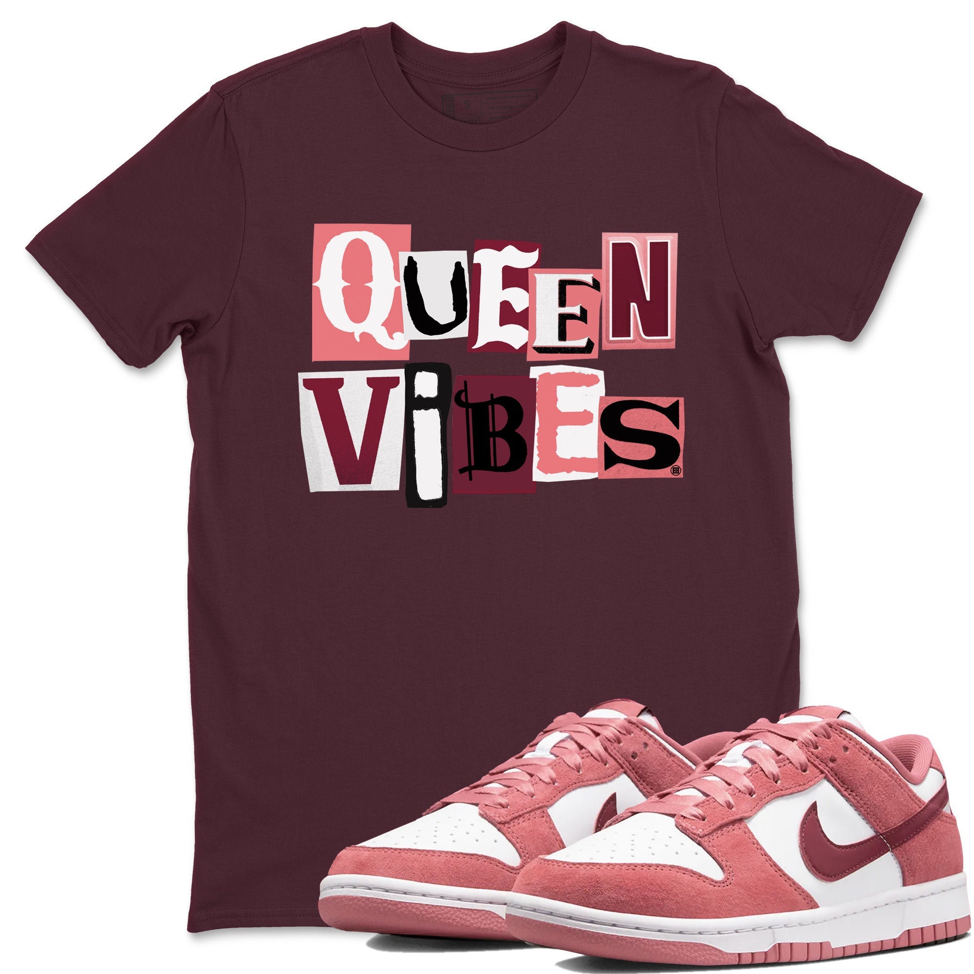 Queen Vibes snkmatch Tees - Dunk Valentines Day 2024