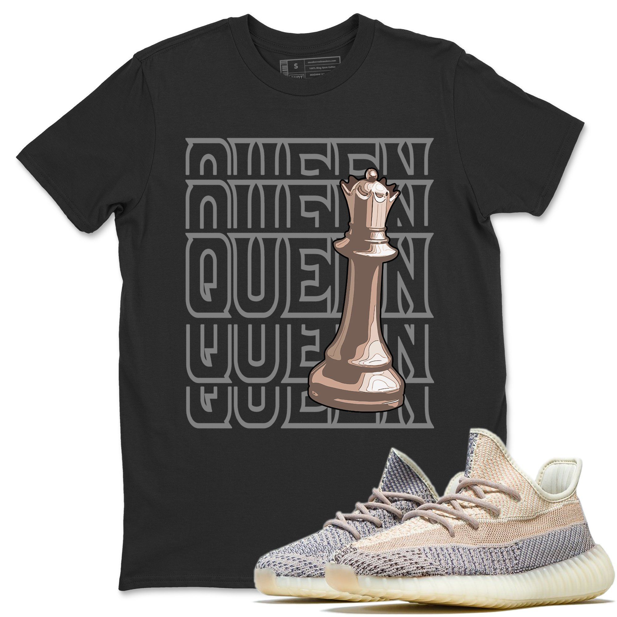 Queen Unisex Tops - Yeezy 350 Ash Pearl