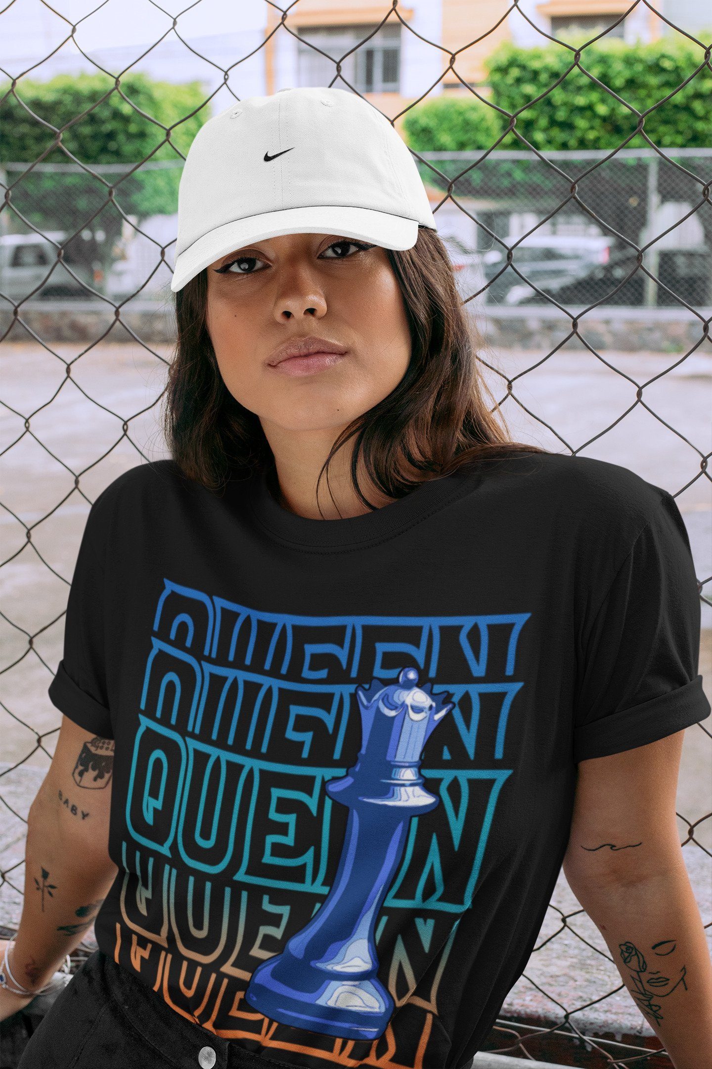 Queen Unisex Tops - Yeezy 700 Bright Blue