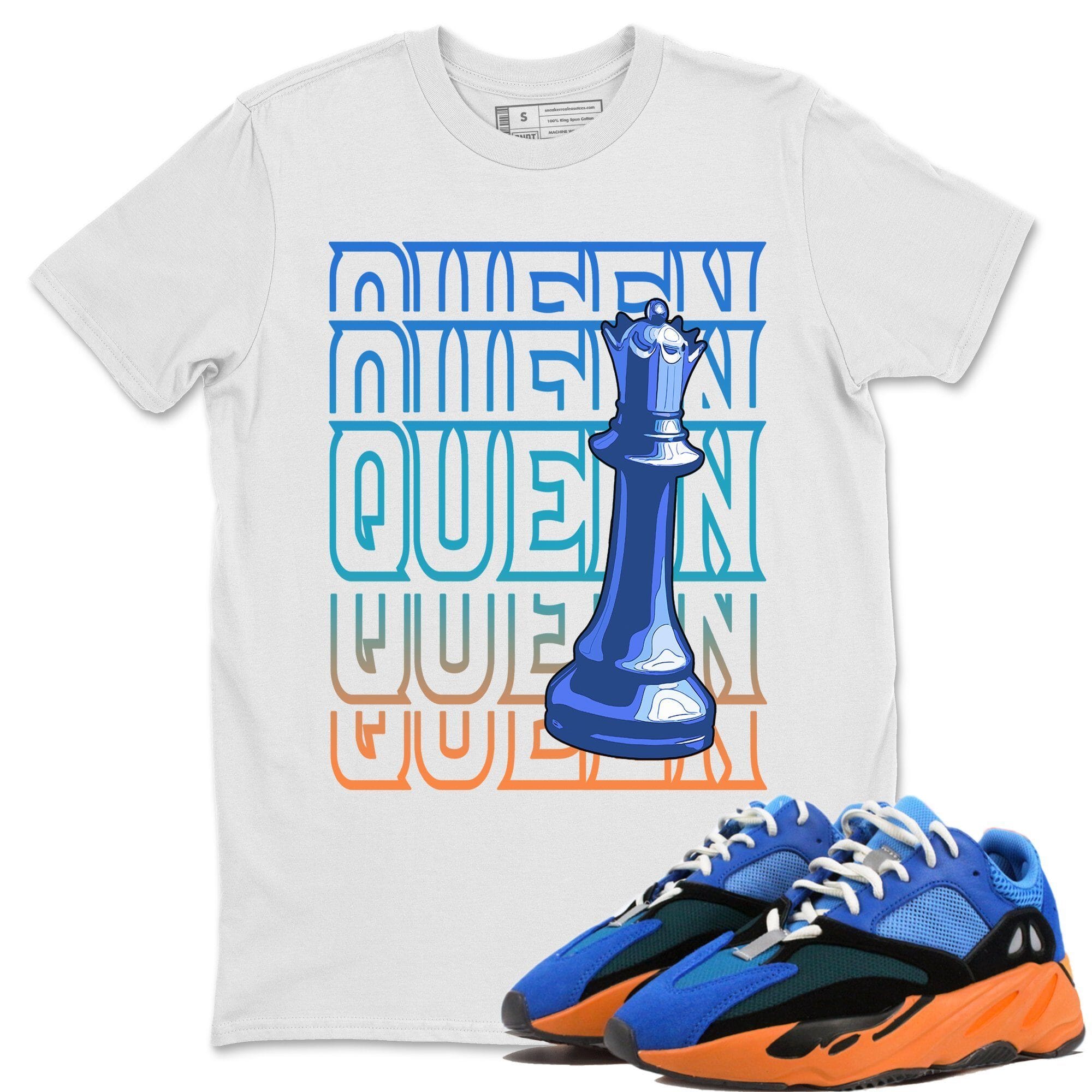 Queen Unisex Tops - Yeezy 700 Bright Blue