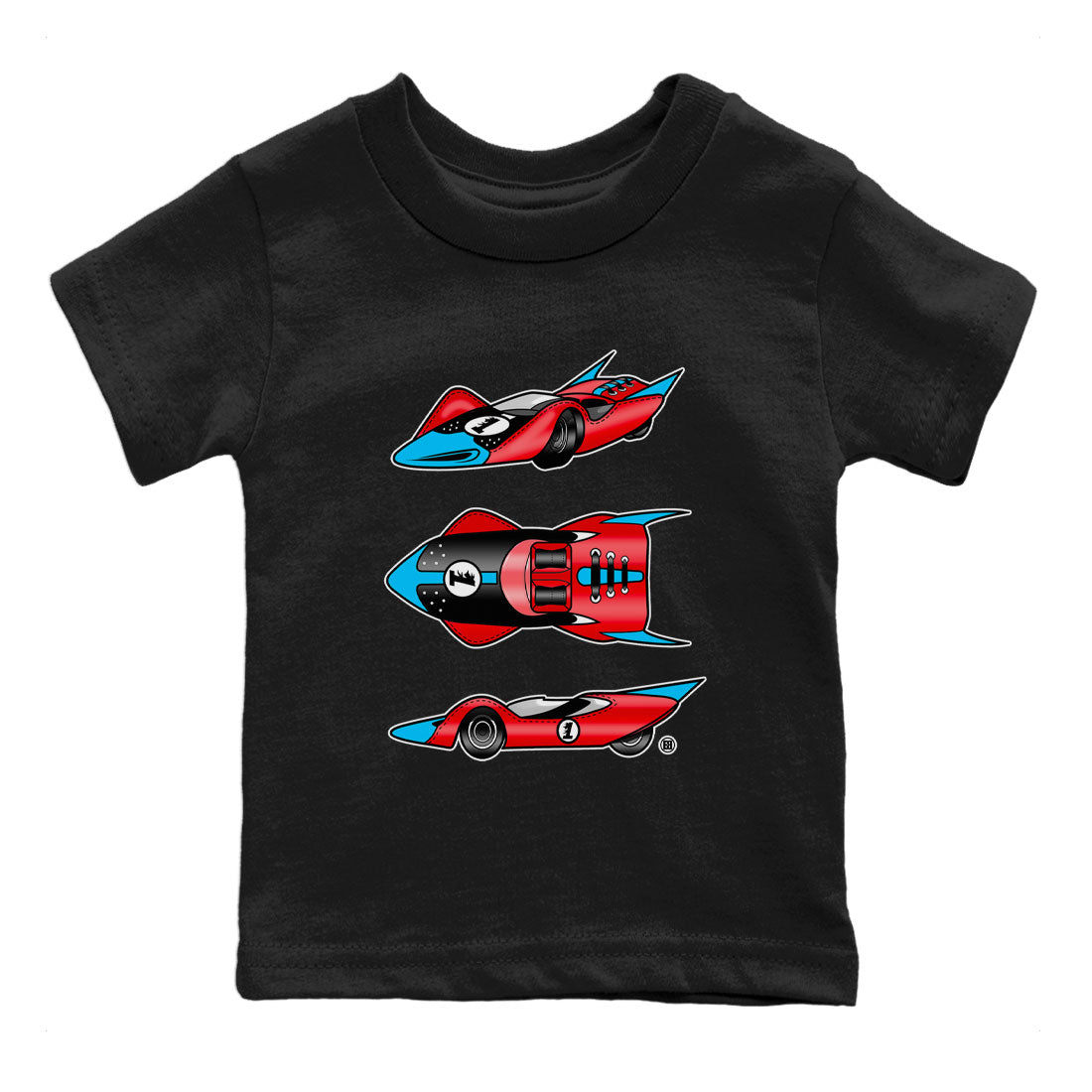 Race Car Kids Tops - Air Jordan 1 UNC to Chicago