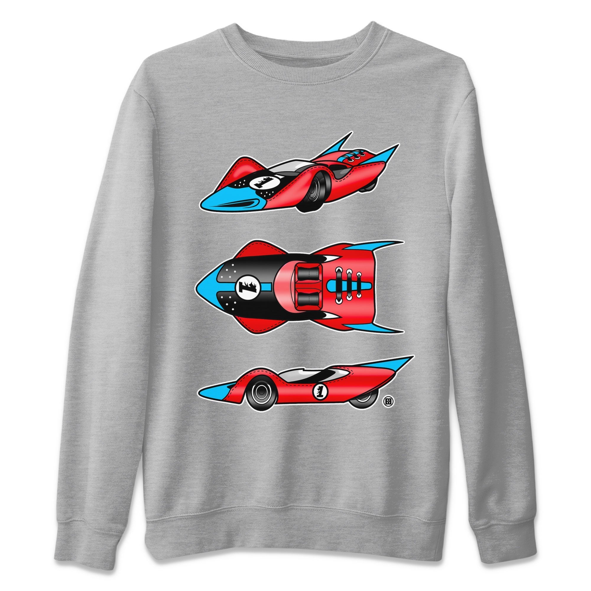 Race Car Unisex Tops - Air Jordan 1 UNC to Chicago