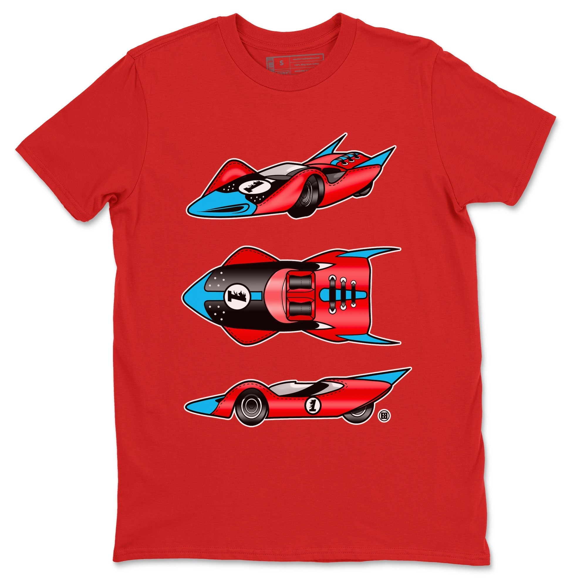 Race Car Unisex Tops - Air Jordan 1 UNC to Chicago