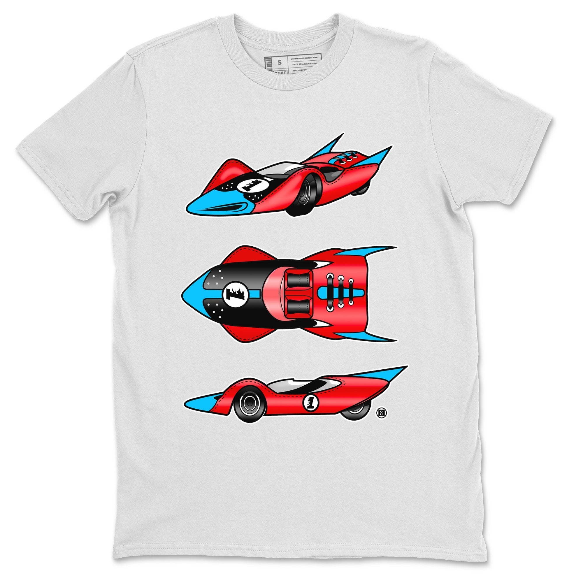 Race Car Unisex Tops - Air Jordan 1 UNC to Chicago