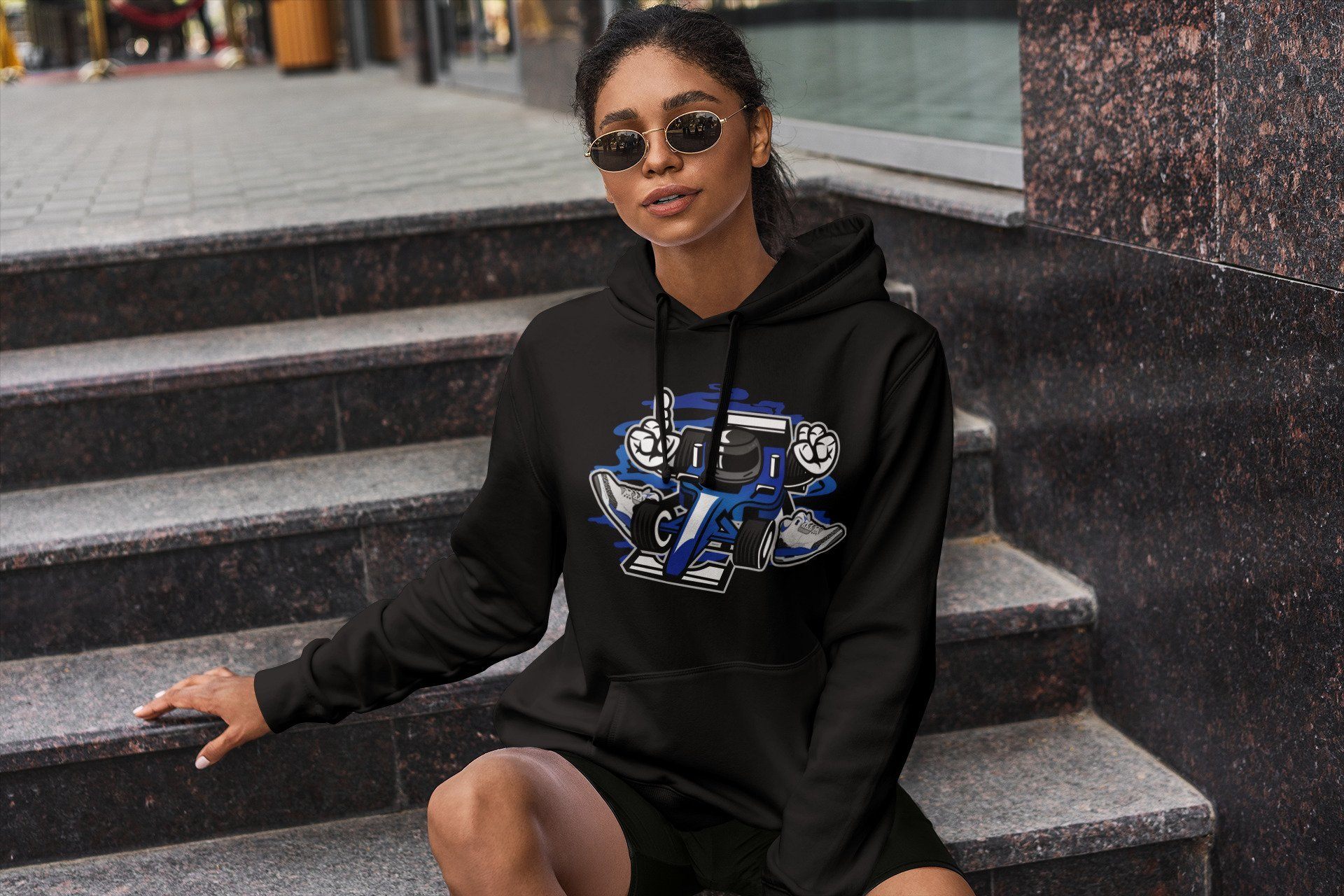 Racer Unisex Tops - Air Jordan 3 Racer Blue