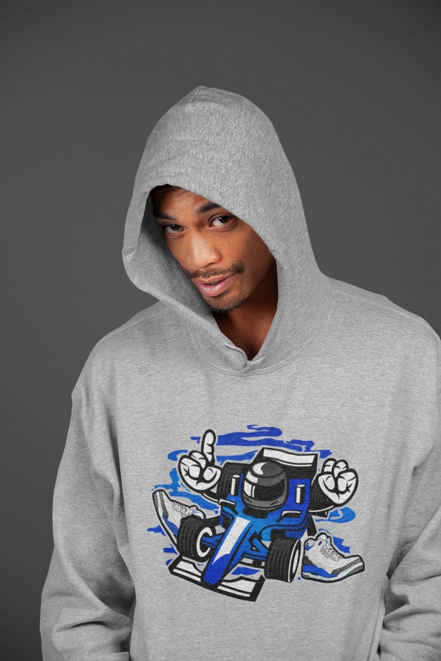 Racer Unisex Tops - Air Jordan 3 Racer Blue