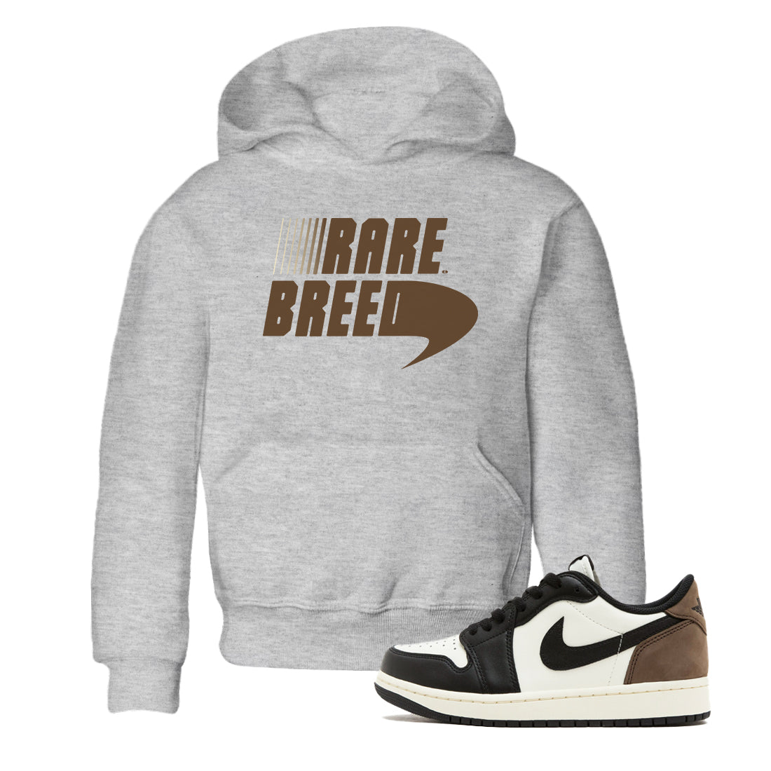 Rare Breed snkmatch Tees Kids - Air Jordan 1 Mocha