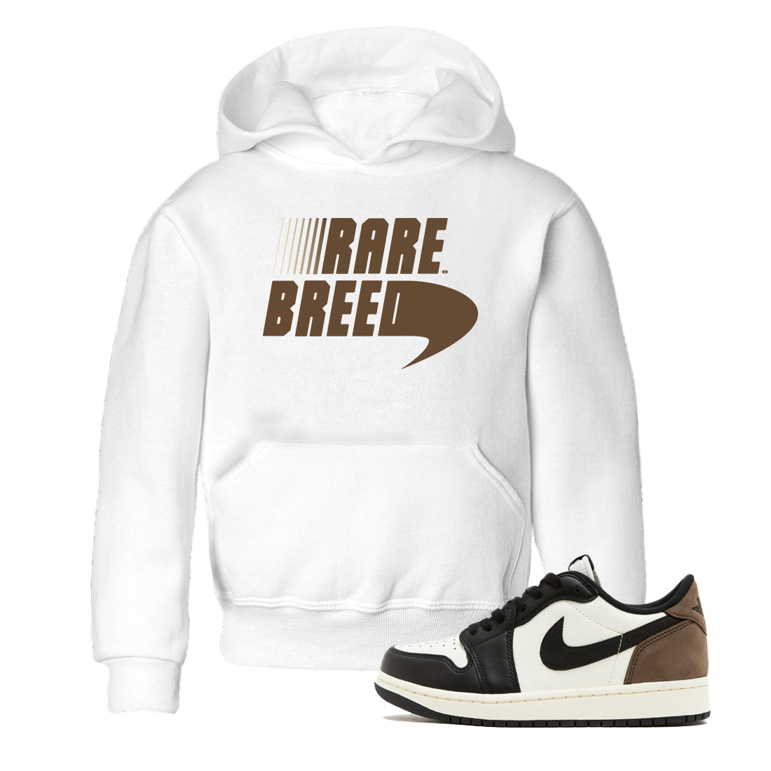 Rare Breed snkmatch Tees Kids - Air Jordan 1 Mocha