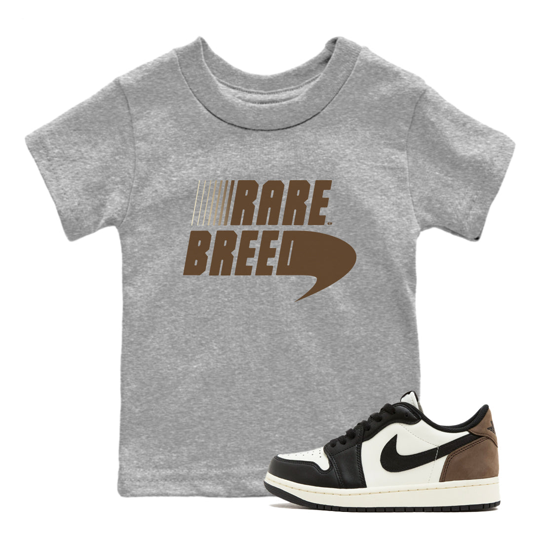 Rare Breed snkmatch Tees Kids - Air Jordan 1 Mocha
