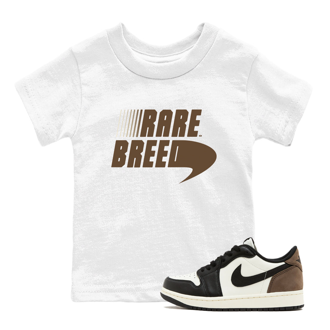 Rare Breed snkmatch Tees Kids - Air Jordan 1 Mocha