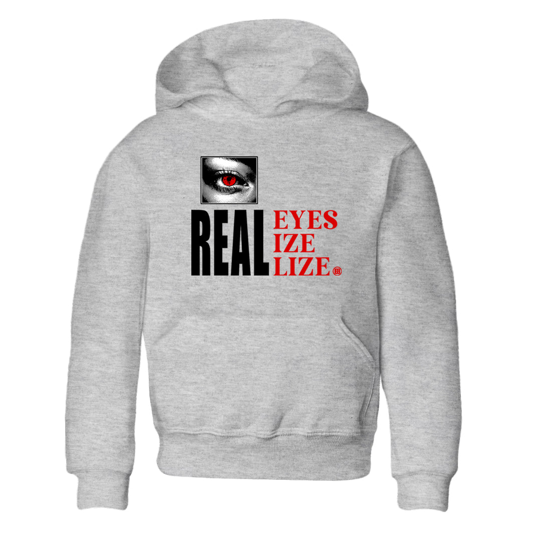 Real Eyes snkmatch Tees Kids - Air Jordan 1 Black Toe