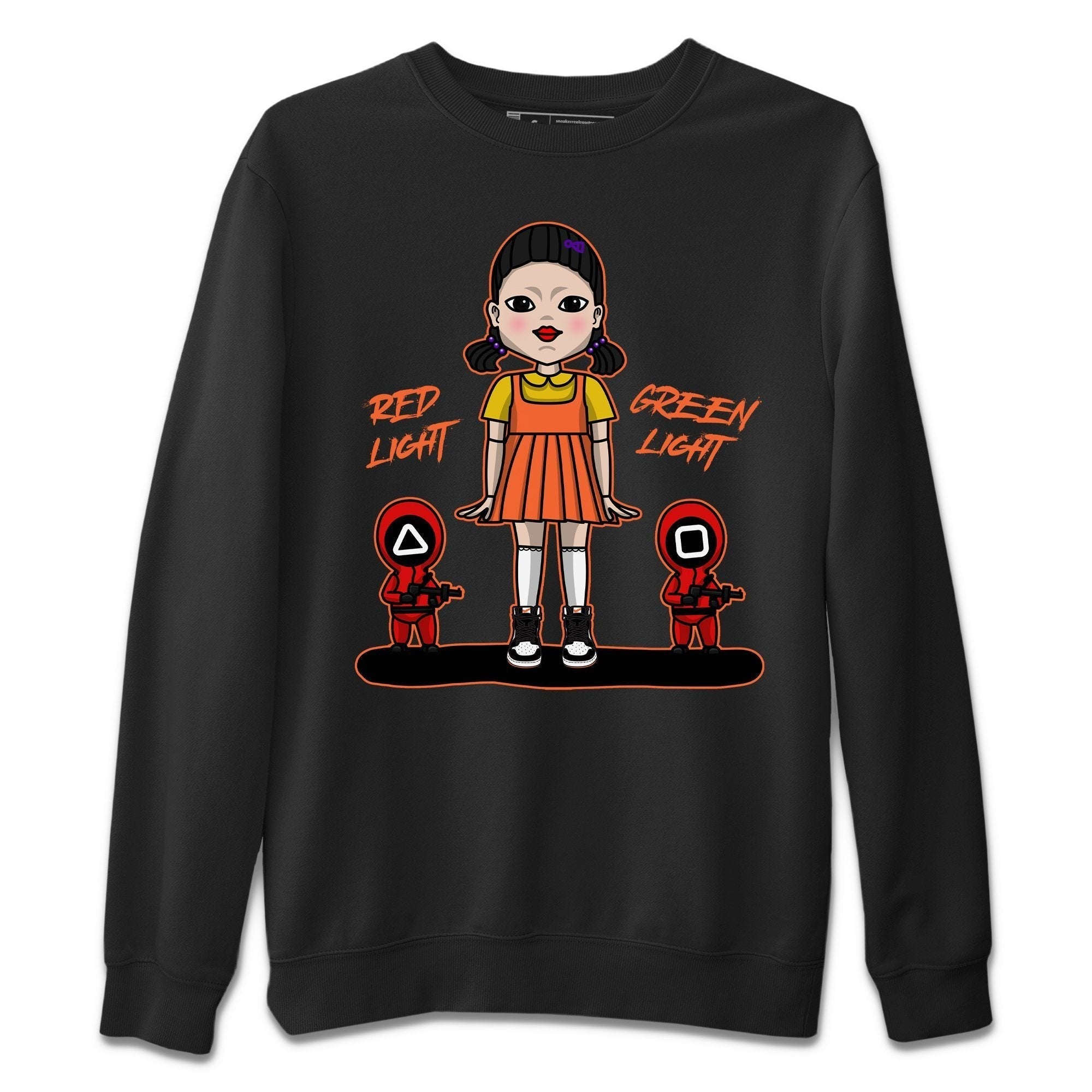Red Light Green Light Unisex Tops - Air Jordan 1 Electro Orange
