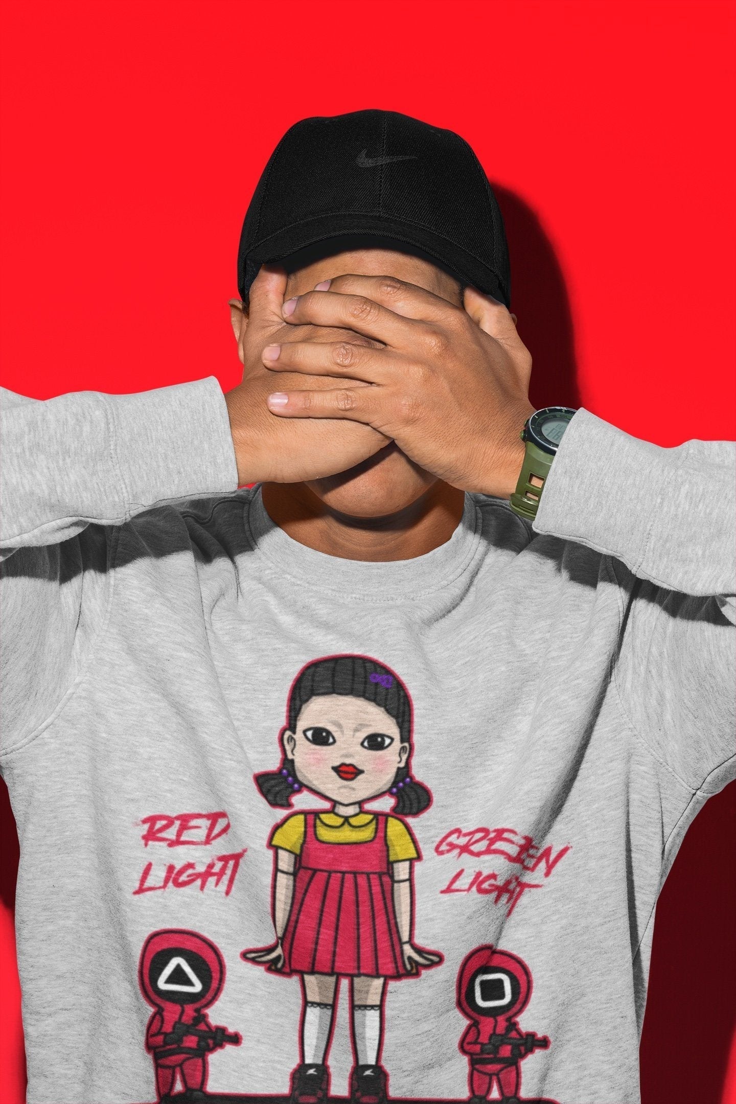 Red Light Green Light Unisex Tops - Air Jordan 4 Red Thunder