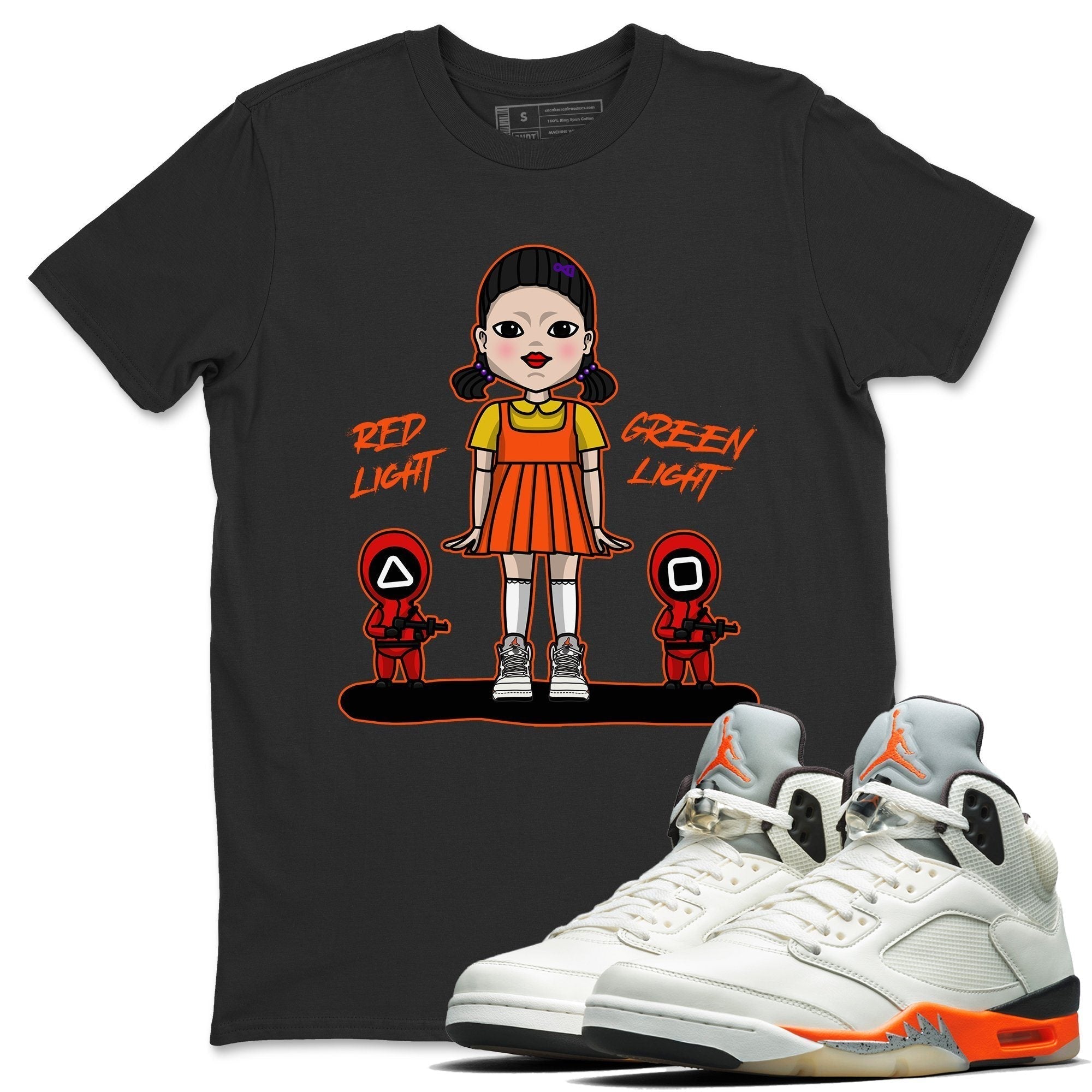 Red Light Green Light Unisex Tops - Air Jordan 5 Shattered Backboard