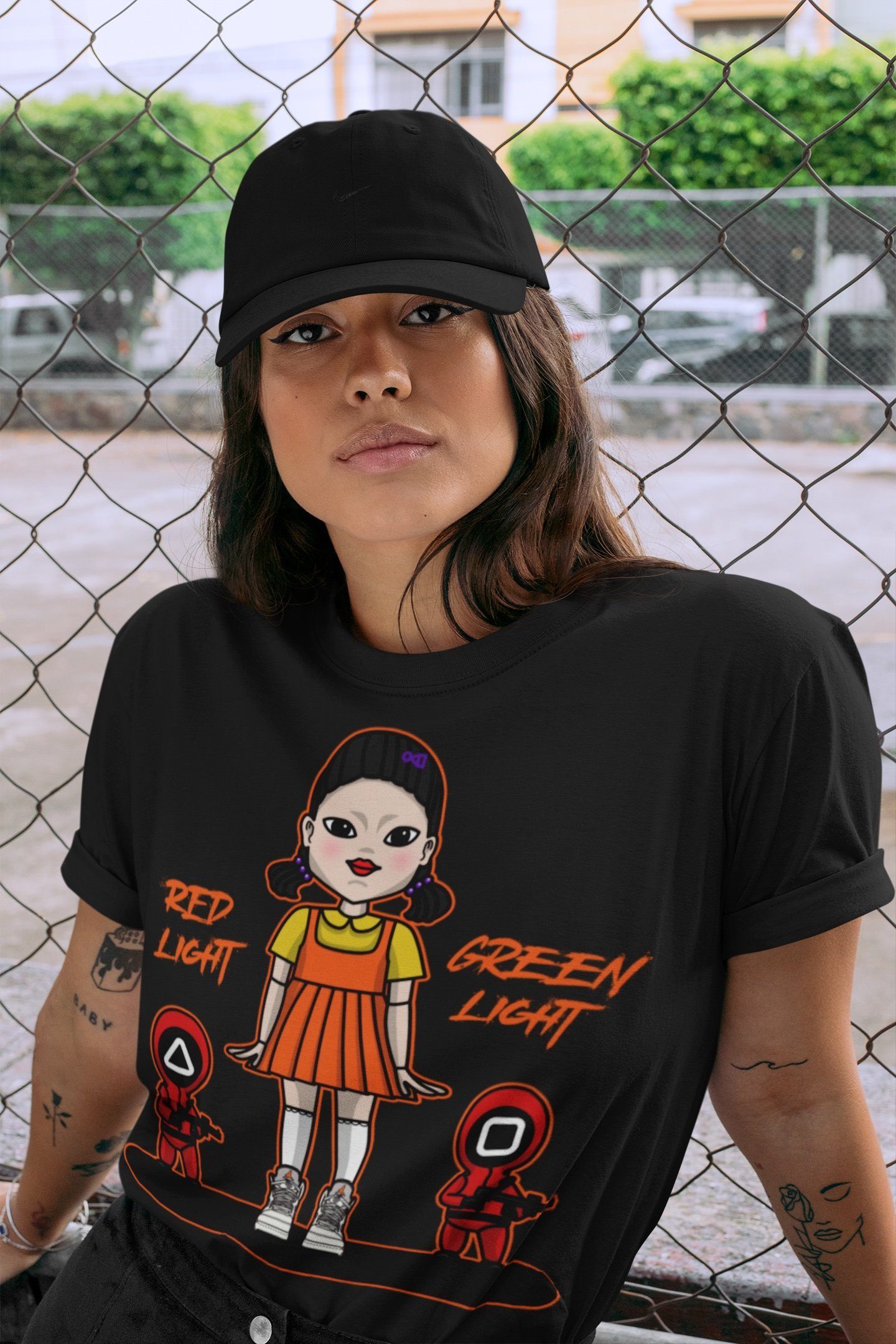 Red Light Green Light Unisex Tops - Air Jordan 5 Shattered Backboard