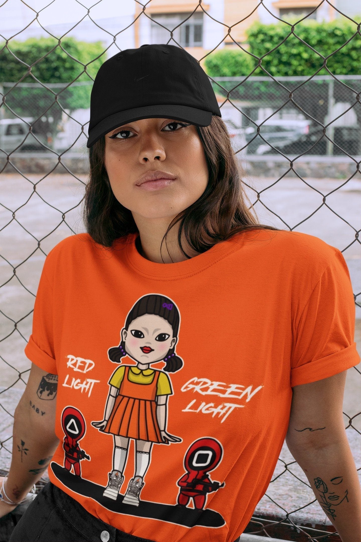 Red Light Green Light Unisex Tops - Air Jordan 5 Shattered Backboard