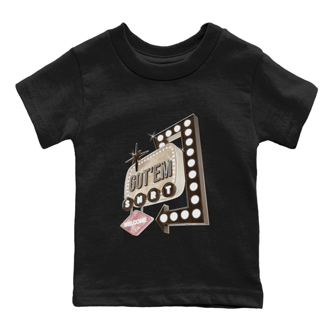 Retro Neon Sign snkmatch Tee Kids - Air Jordan 11 Neapolitan