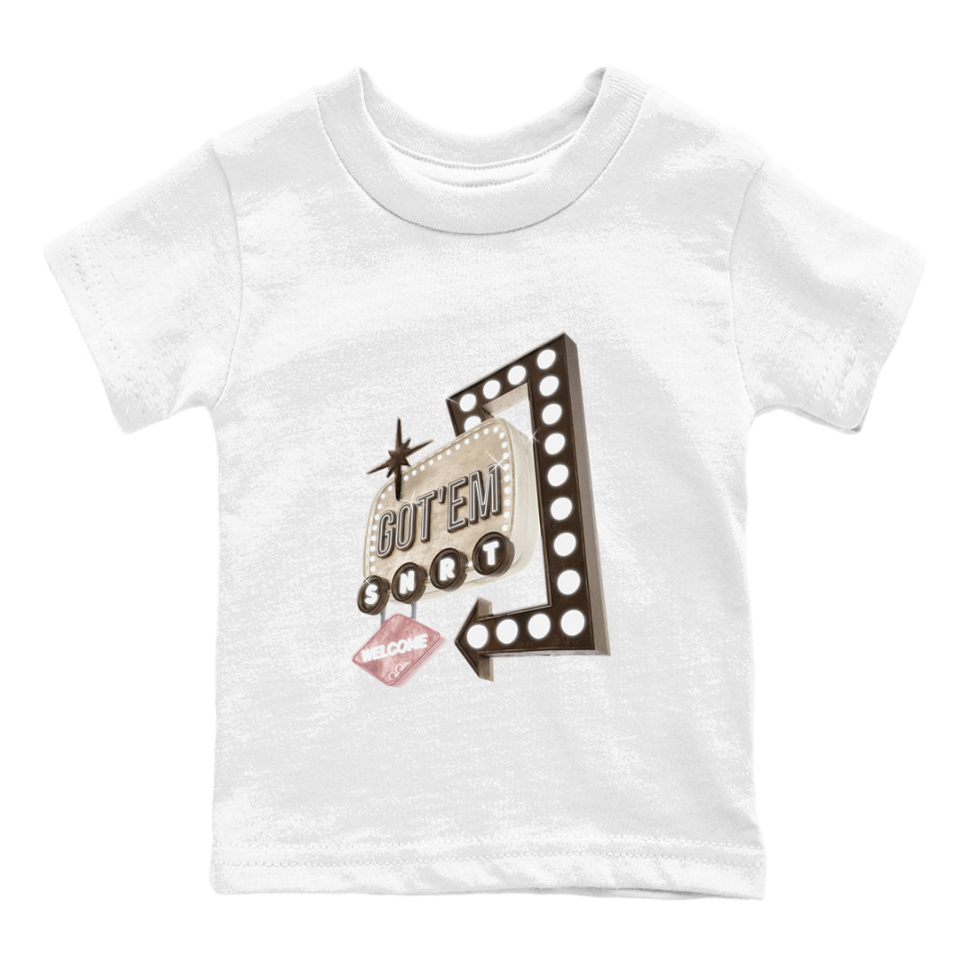 Retro Neon Sign snkmatch Tee Kids - Air Jordan 11 Neapolitan