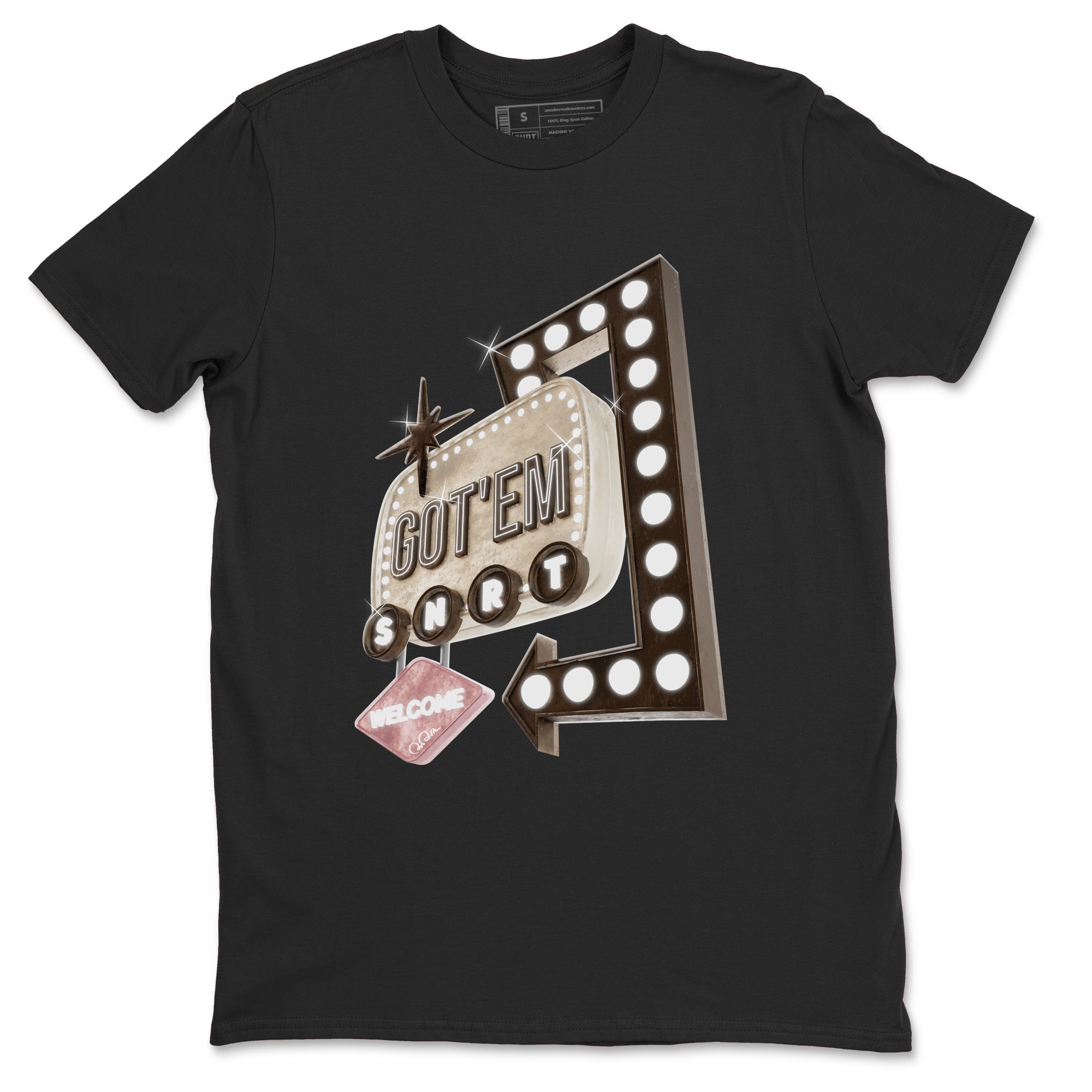 Retro Neon Sign snkmatch Tee - Air Jordan 11 Neapolitan