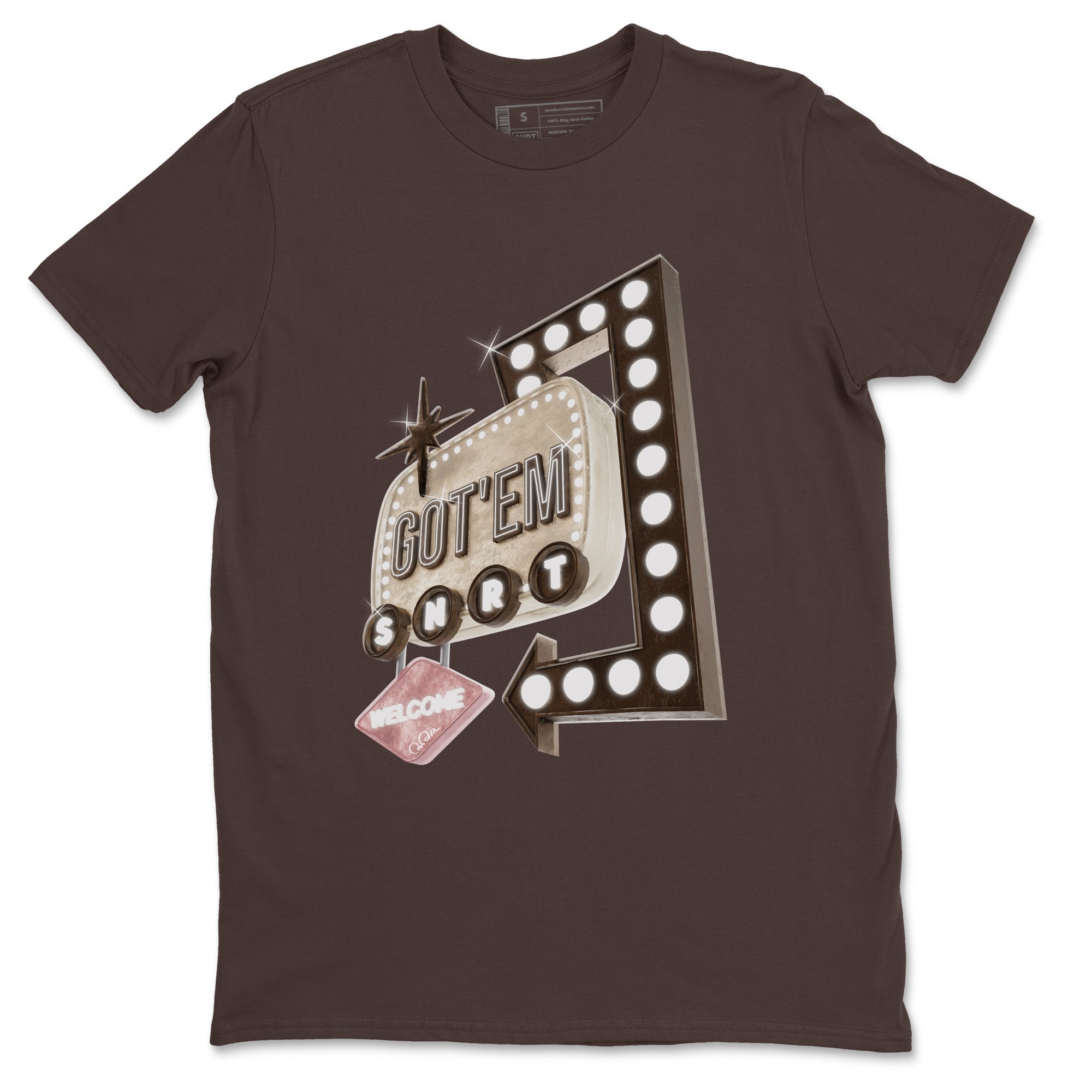 Retro Neon Sign snkmatch Tee - Air Jordan 11 Neapolitan