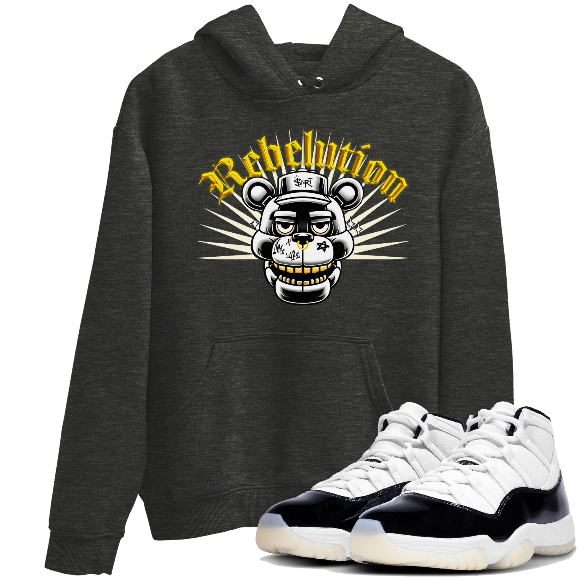 Revolution snkmatch Tee - Air Jordan  11 Gratitude
