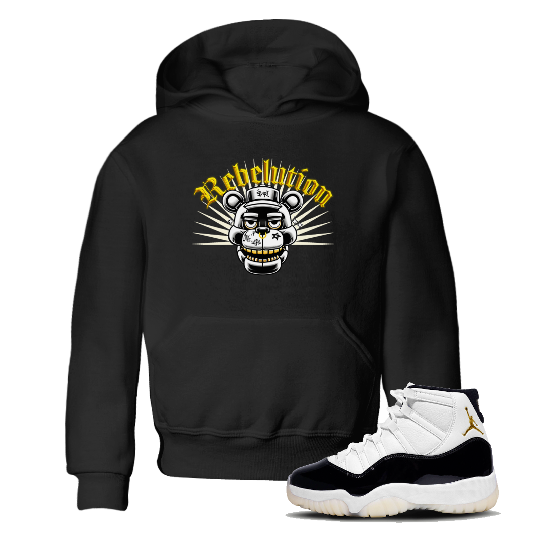 Revolution snkmatch Tee Kids - Air Jordan  11 Gratitude