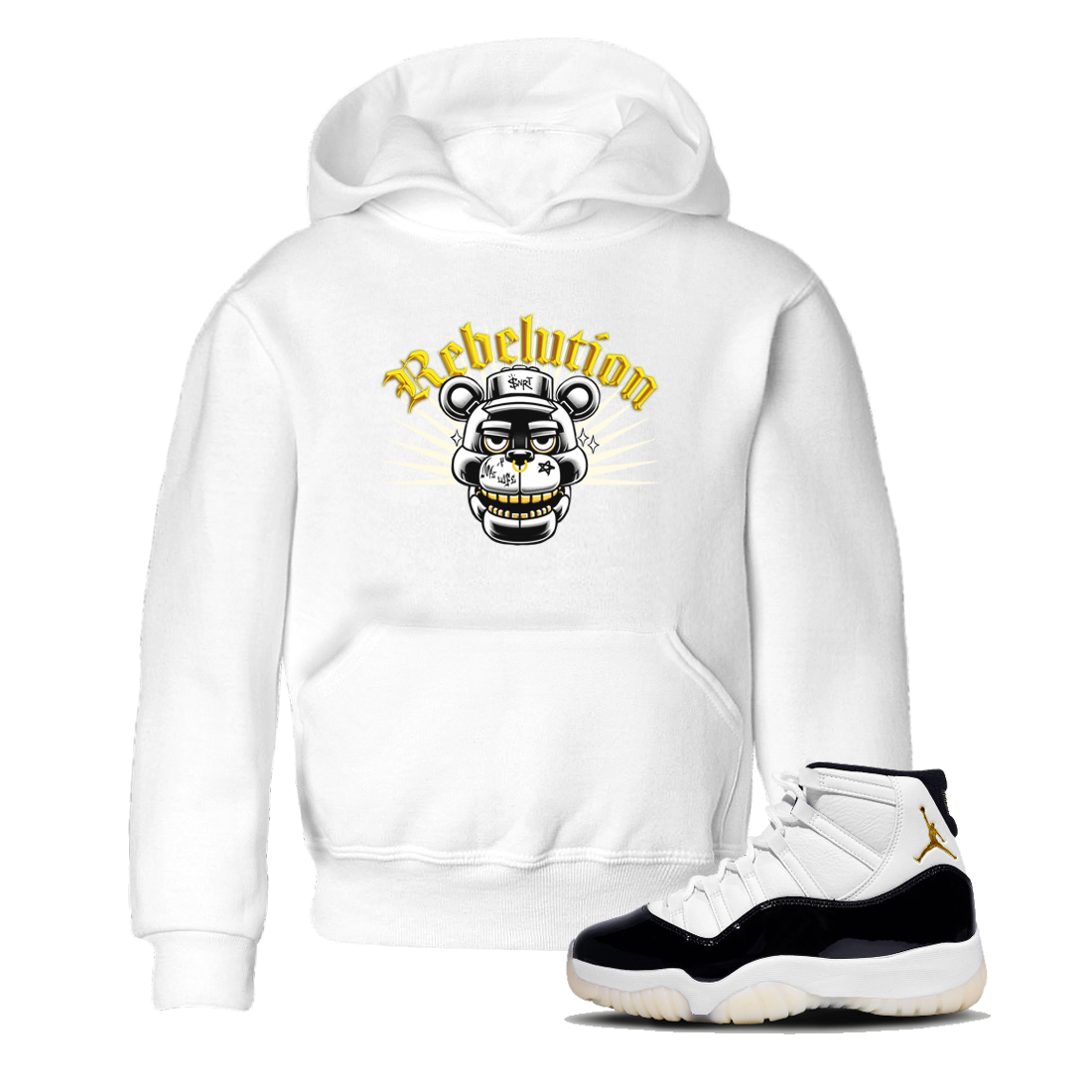Revolution snkmatch Tee Kids - Air Jordan  11 Gratitude