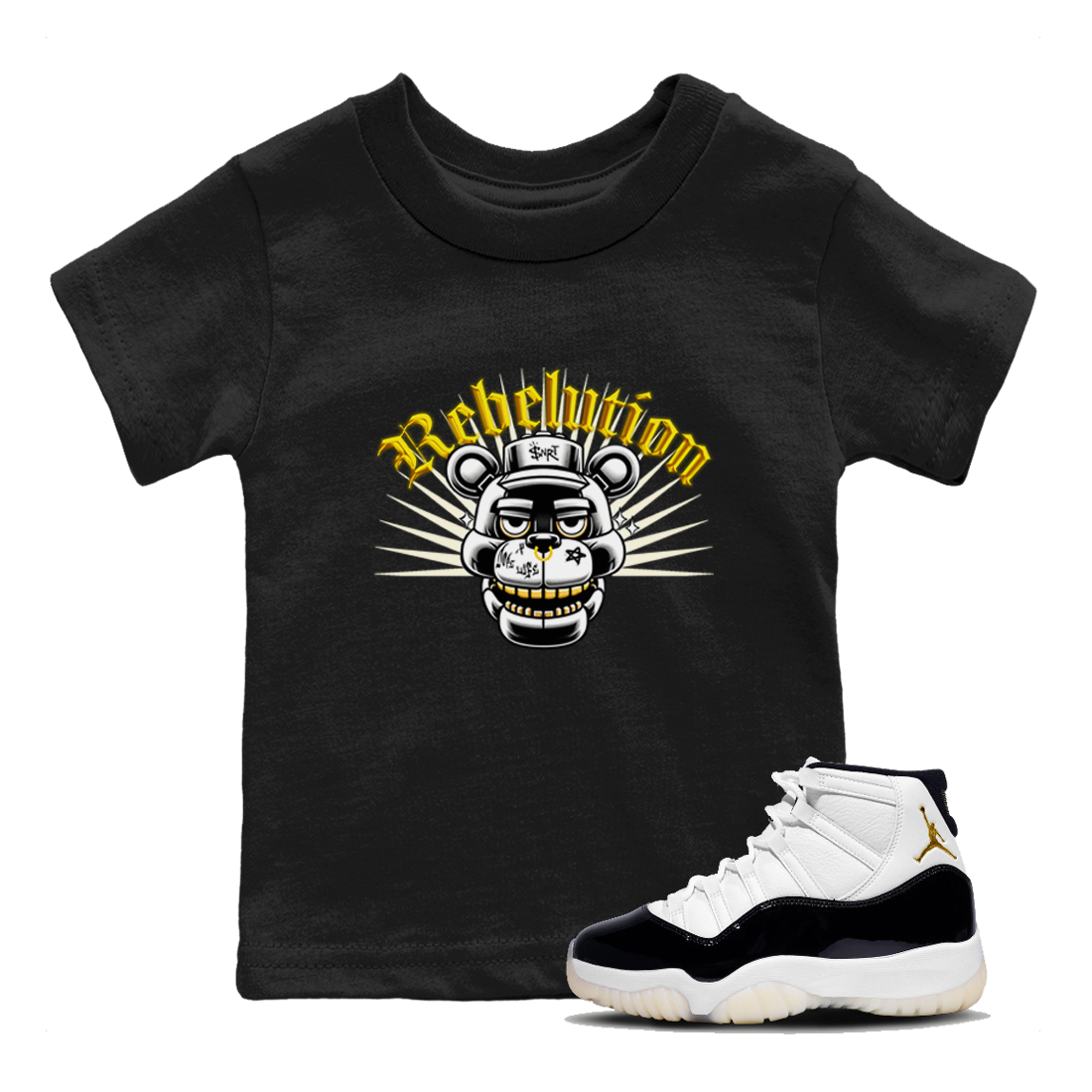 Revolution snkmatch Tee Kids - Air Jordan  11 Gratitude