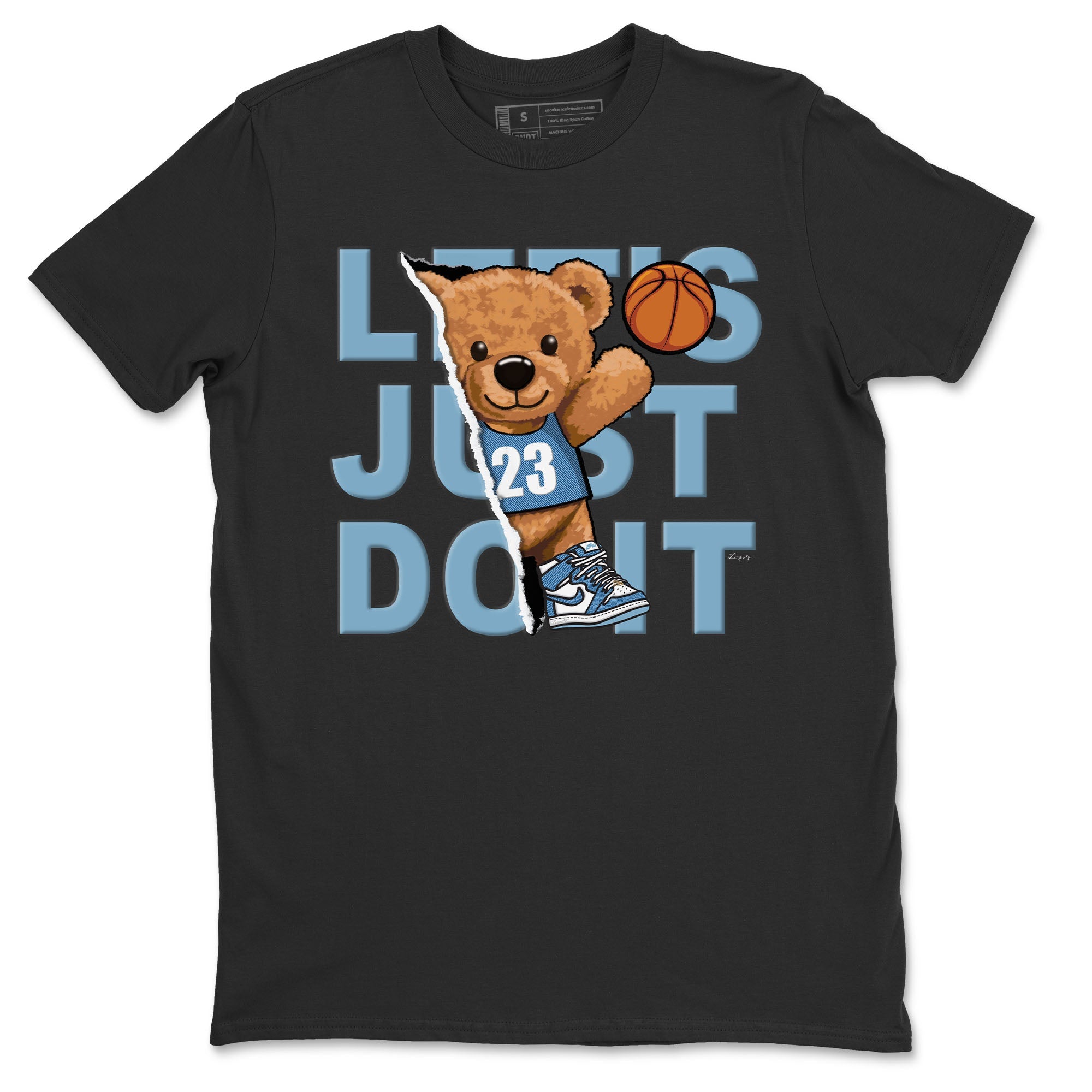 Rib Out Bear Unisex Tops - Air Jordan 1 Denim