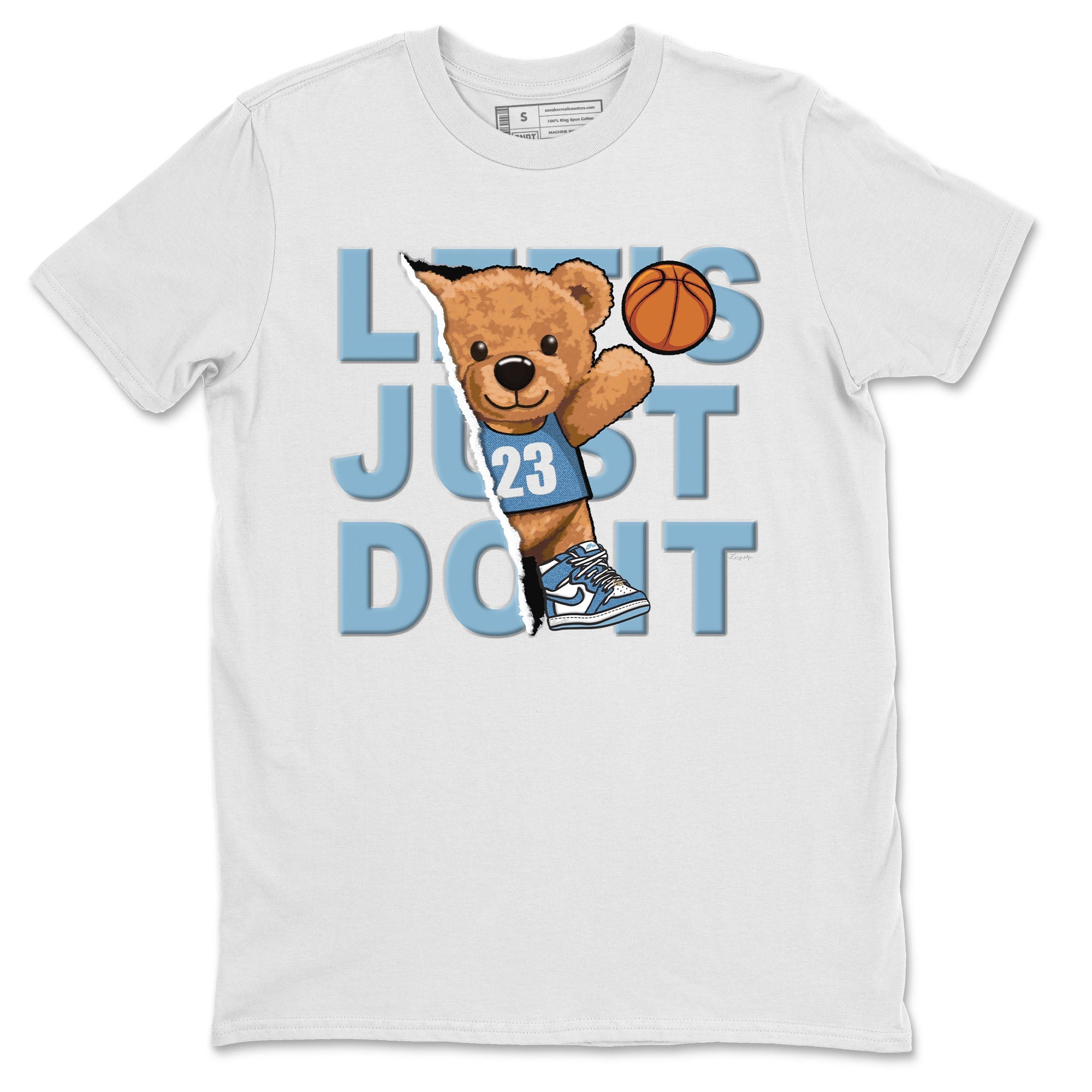 Rib Out Bear Unisex Tops - Air Jordan 1 Denim