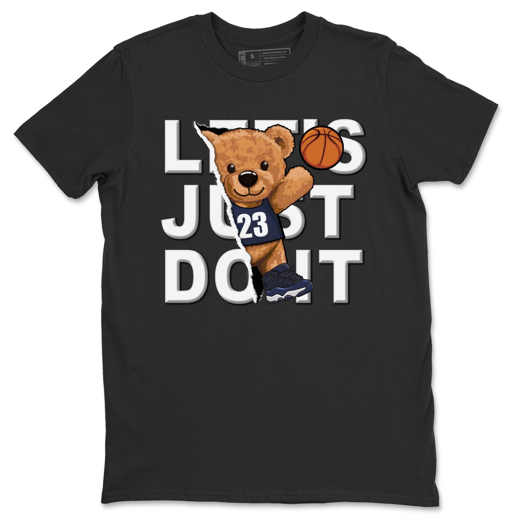 Rib Out Bear Unisex Tops - Air Jordan 11 Midnight Navy