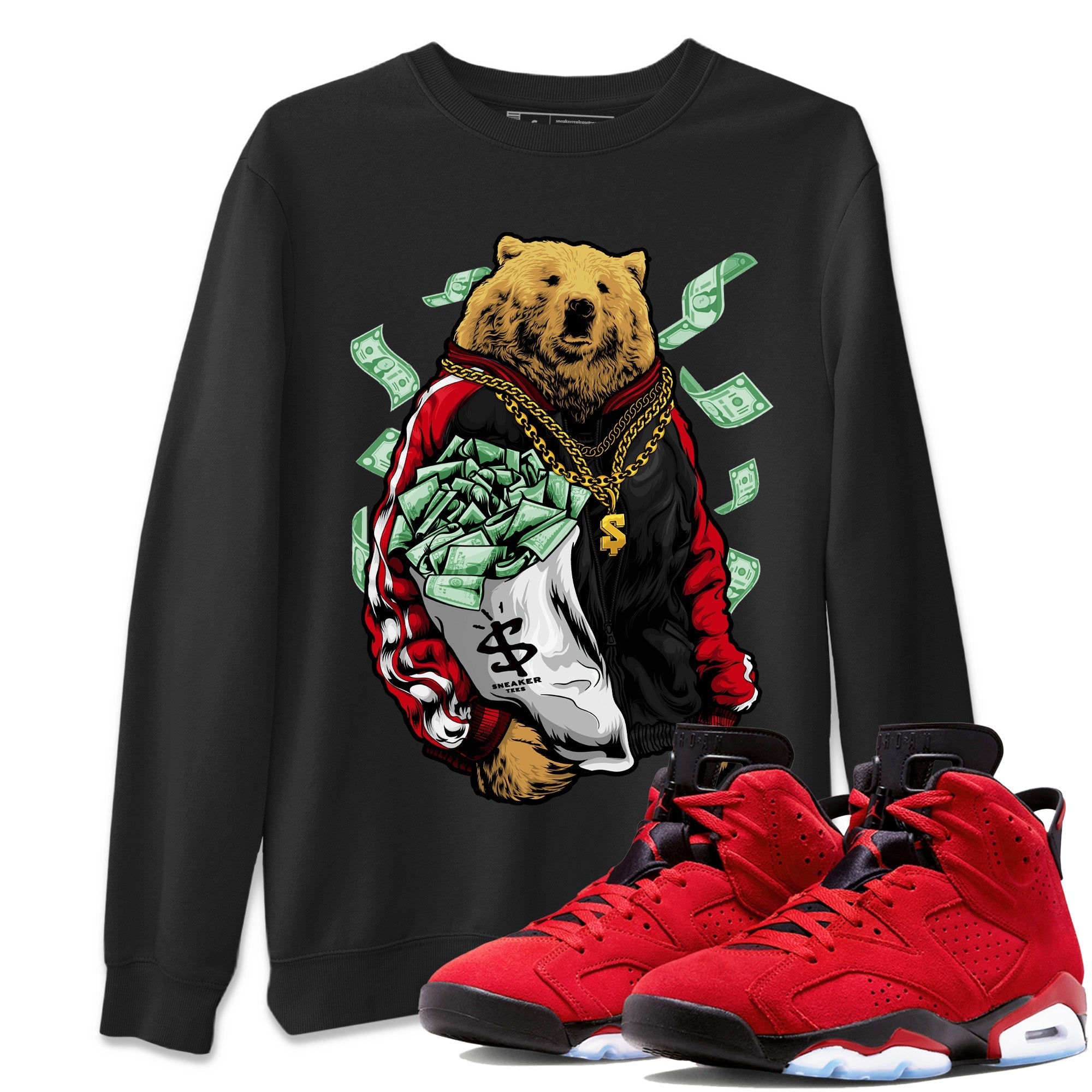 Rich Bear Unisex Tops - Air Jordan 6 Toro Bravo