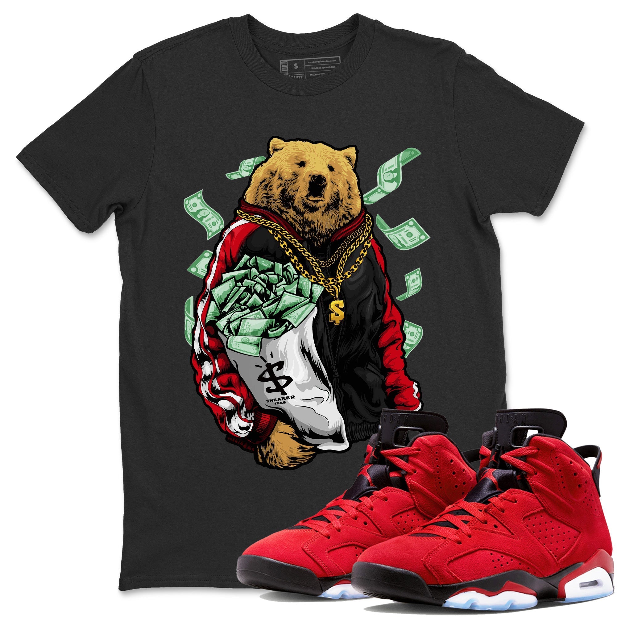Rich Bear Unisex Tops - Air Jordan 6 Toro Bravo
