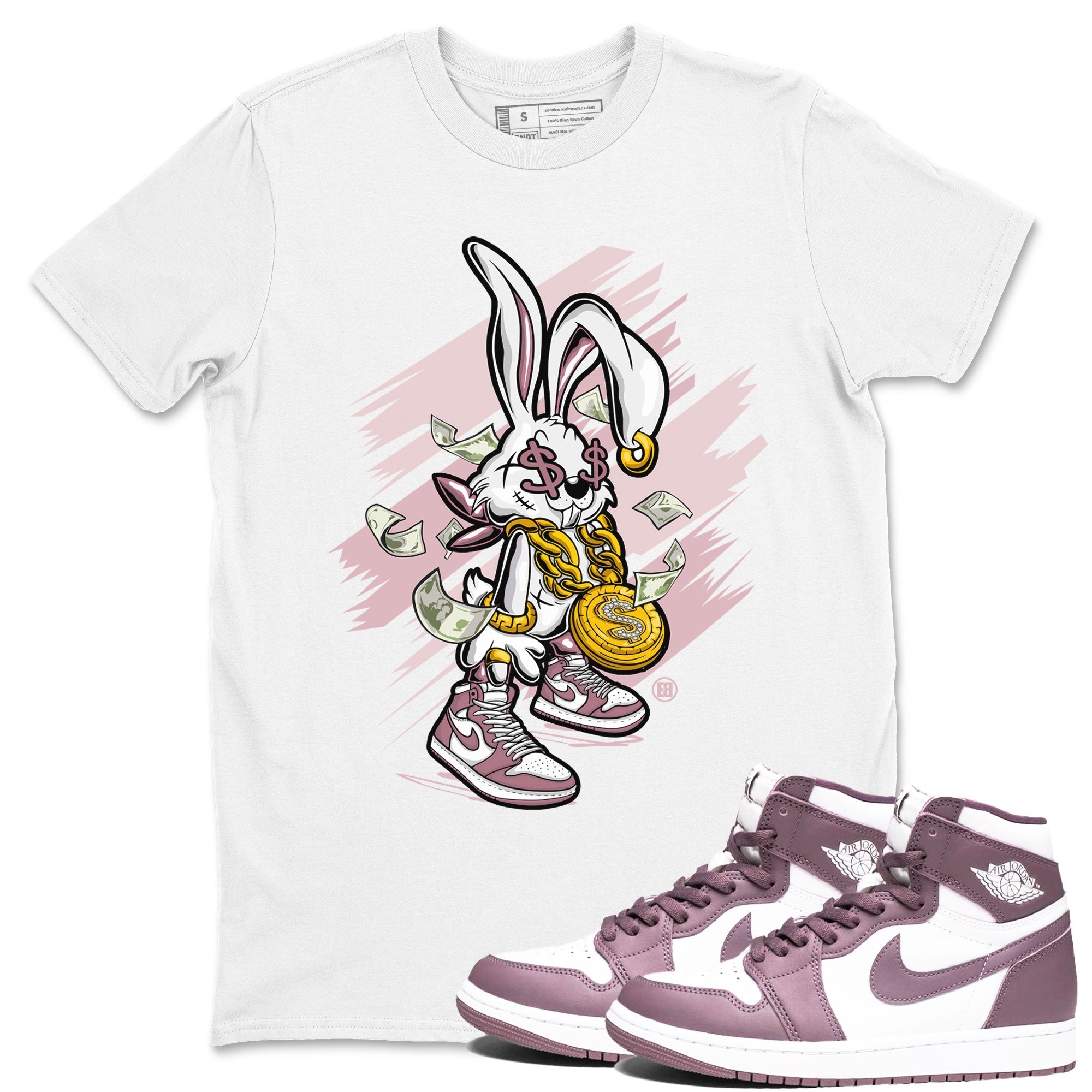 Rich Bunny snkmatch Tee - Air Jordan 1 Mauve