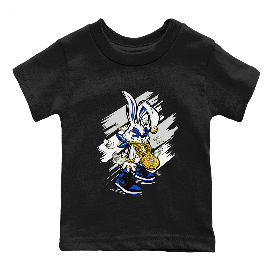 Rich Bunny snkmatch Tee Kids - Air Jordan 1 Royal Reimagined